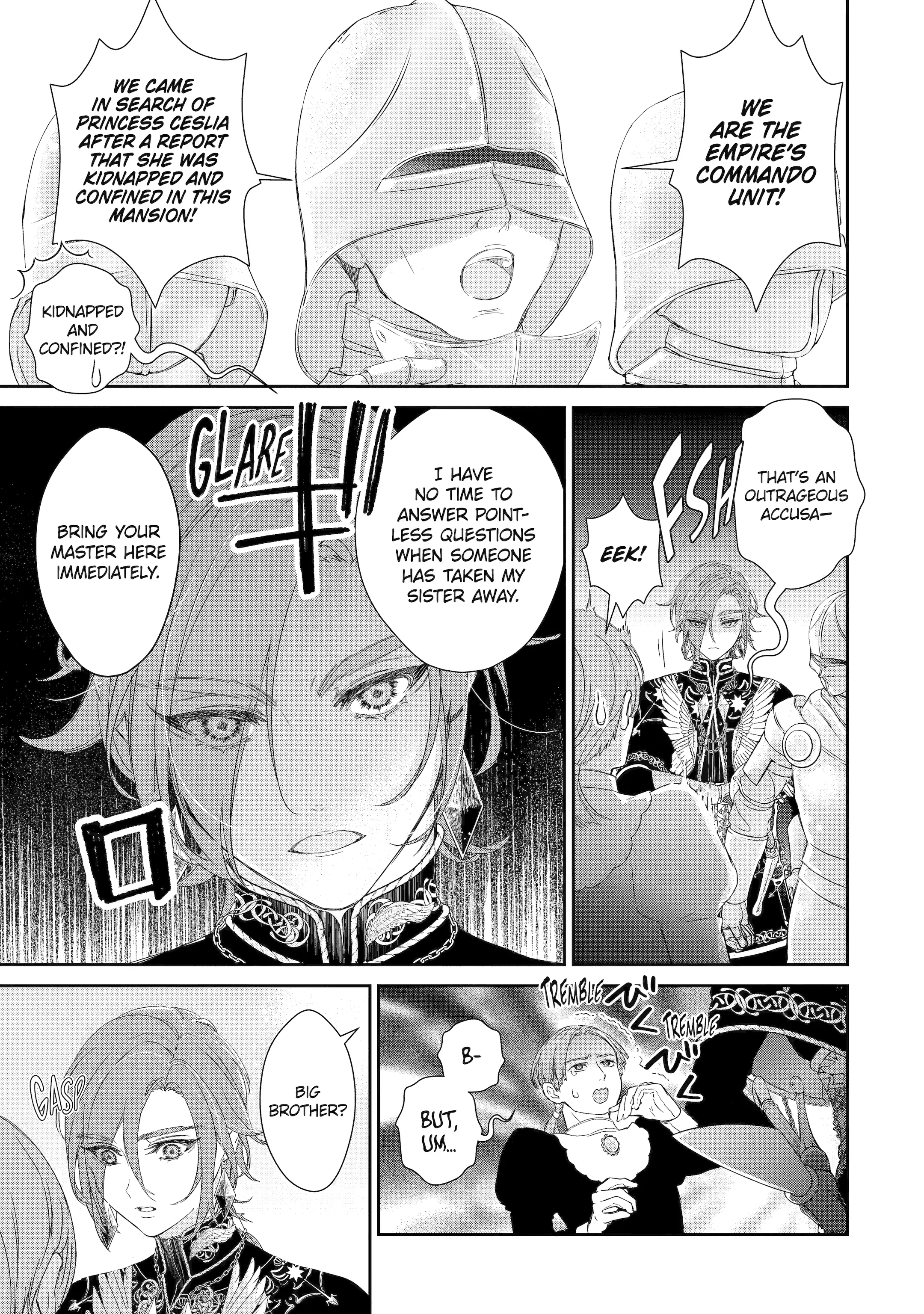 The Newbie Princess Doesn't Want a Game Over! Survive Through the Power of Simping Chapter 5.2 - page 9