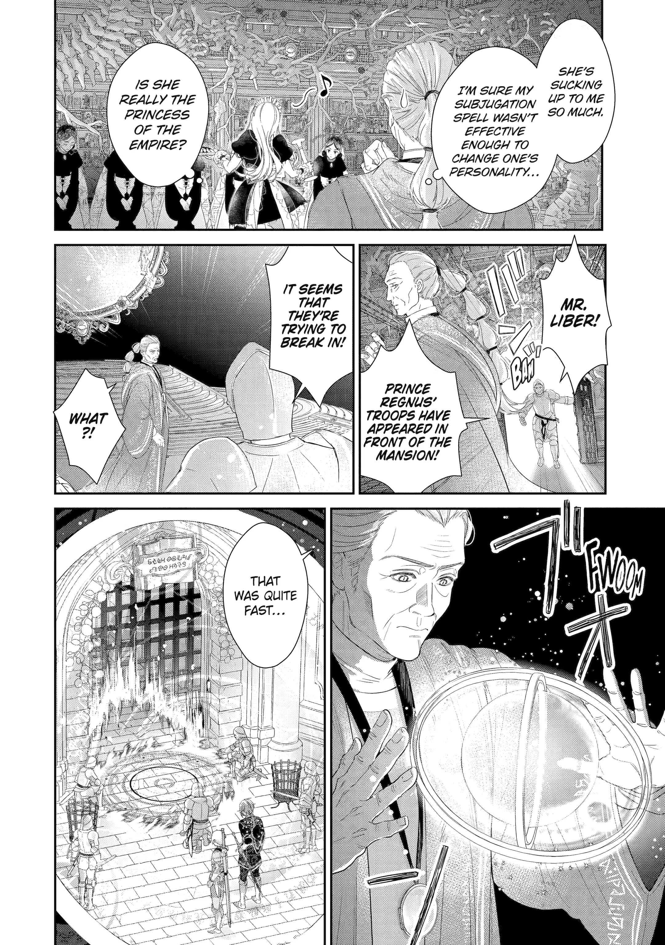 The Newbie Princess Doesn't Want a Game Over! Survive Through the Power of Simping Chapter 5.2 - page 6