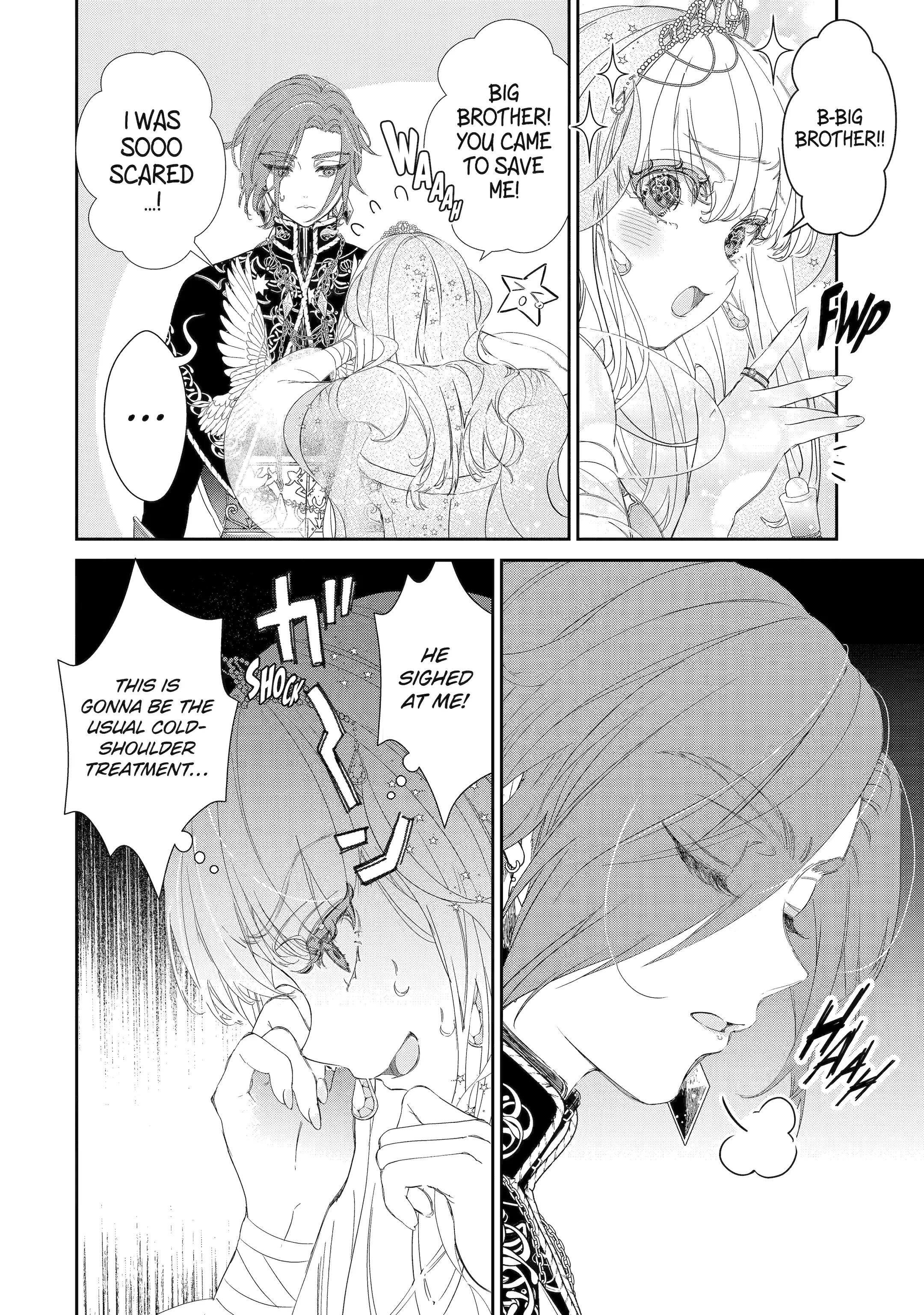 The Newbie Princess Doesn't Want a Game Over! Survive Through the Power of Simping Chapter 5.3 - page 9