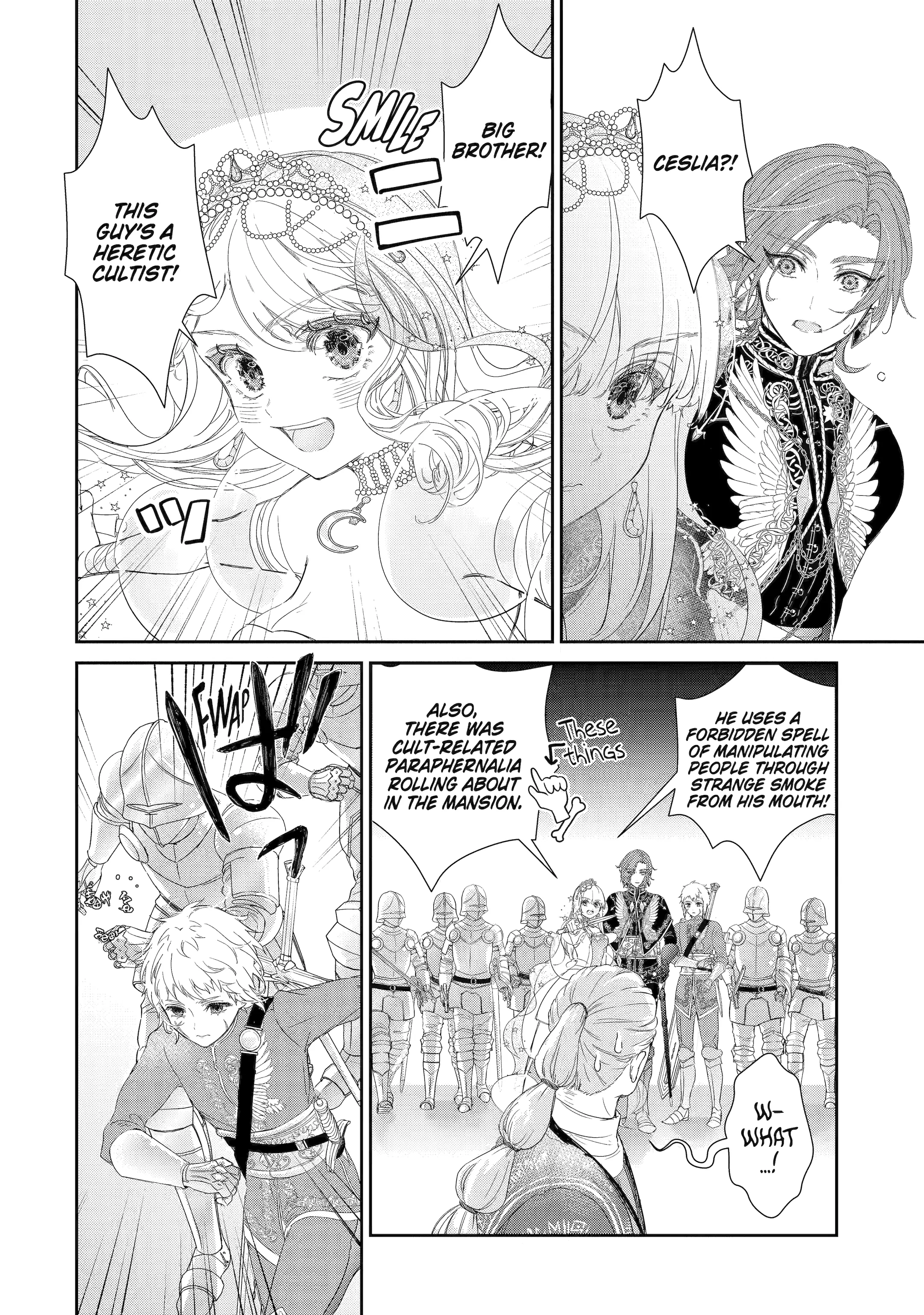 The Newbie Princess Doesn't Want a Game Over! Survive Through the Power of Simping Chapter 5.3 - page 5