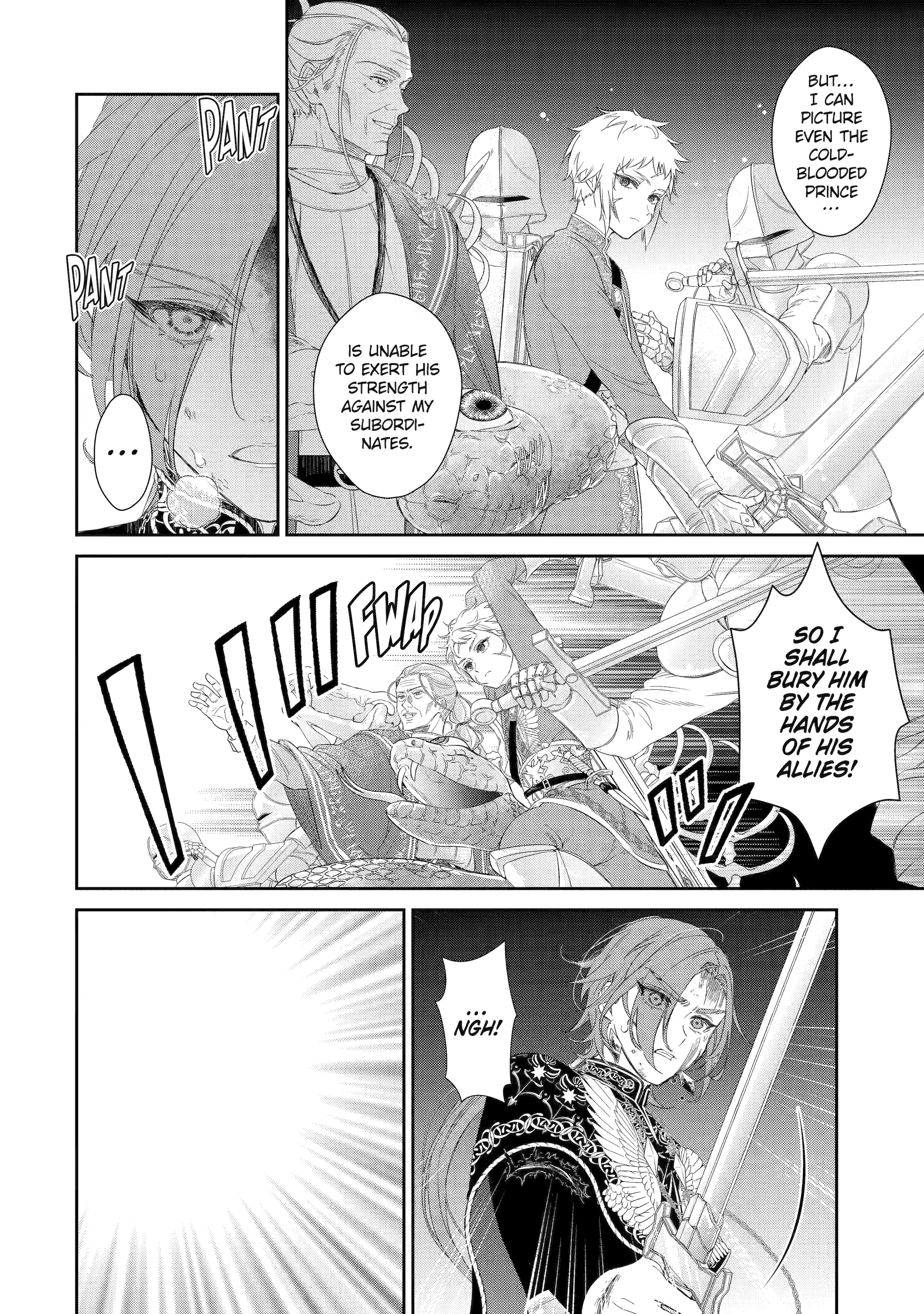 The Newbie Princess Doesn't Want a Game Over! Survive Through the Power of Simping Chapter 6.3 - page 6