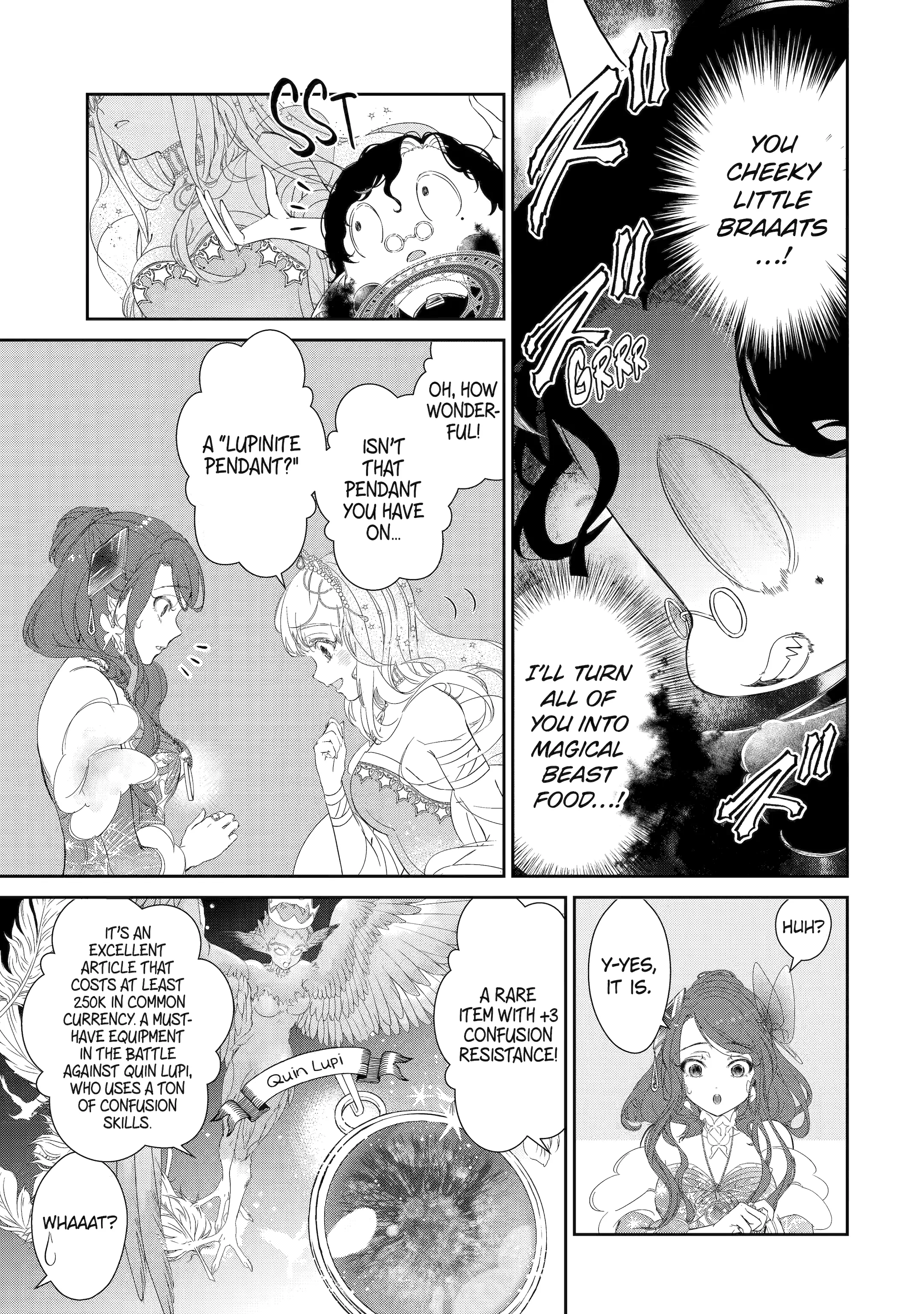 The Newbie Princess Doesn't Want a Game Over! Survive Through the Power of Simping Chapter 4.2 - page 9