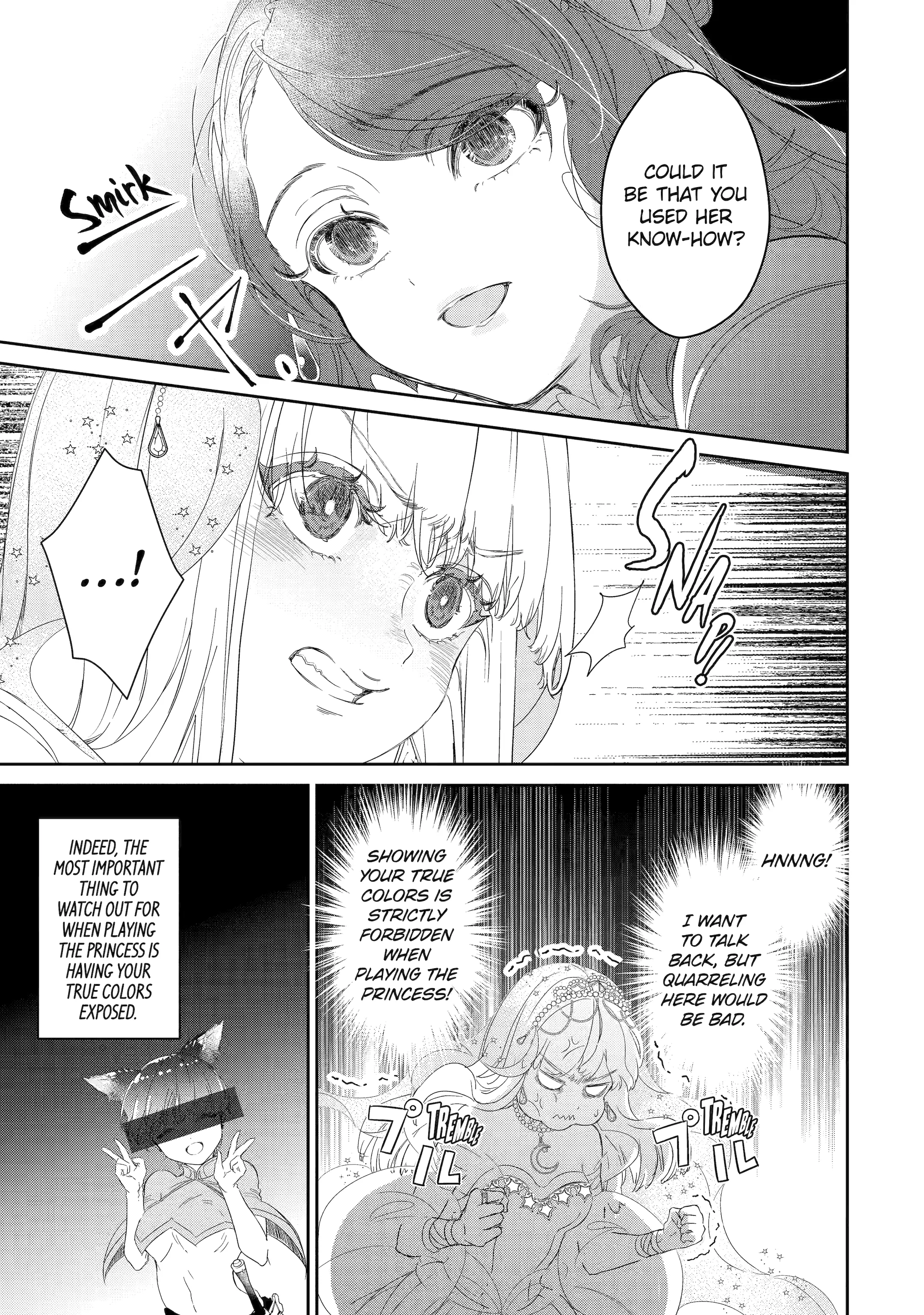 The Newbie Princess Doesn't Want a Game Over! Survive Through the Power of Simping Chapter 4.2 - page 5