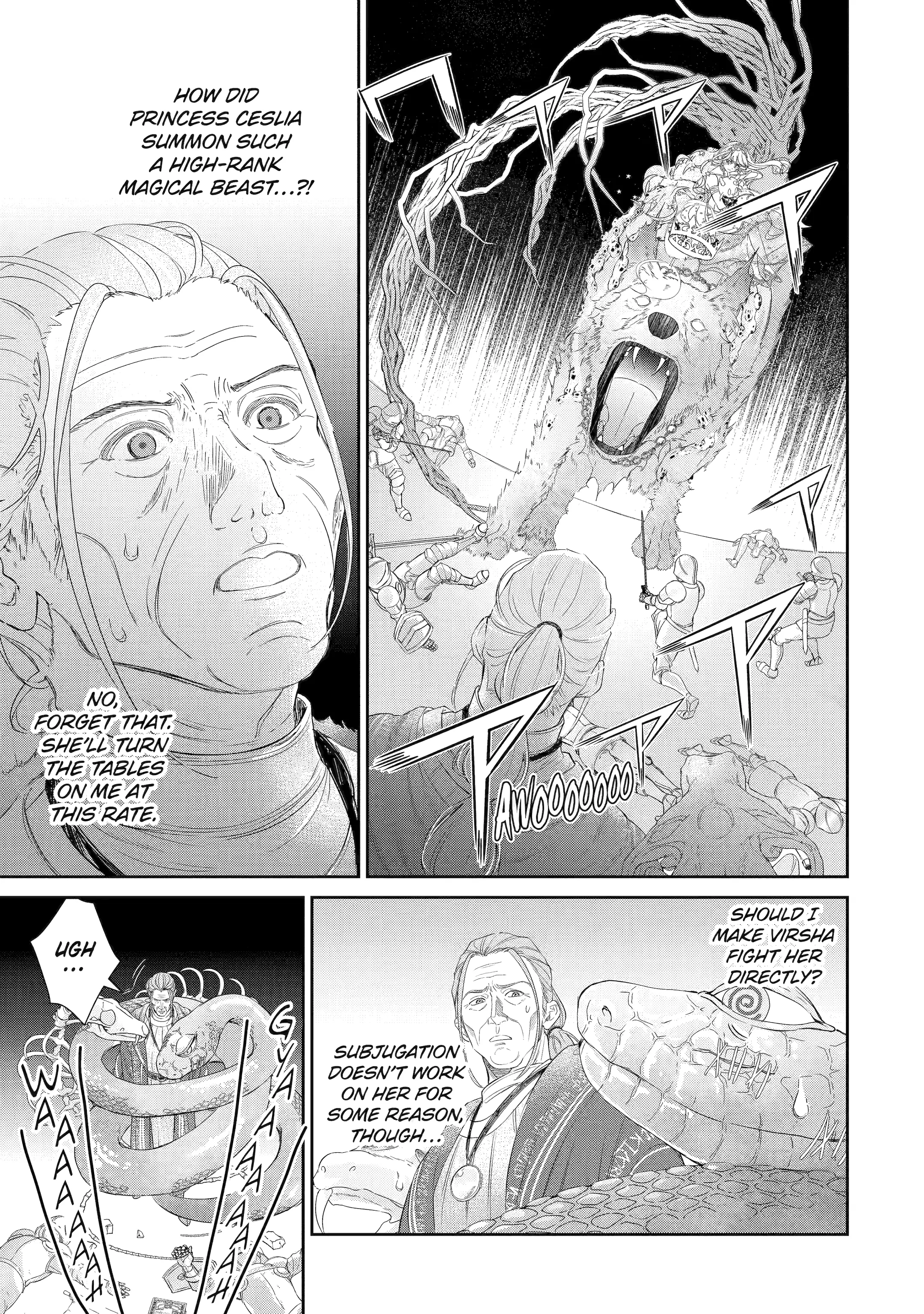The Newbie Princess Doesn't Want a Game Over! Survive Through the Power of Simping Chapter 6.4 - page 5