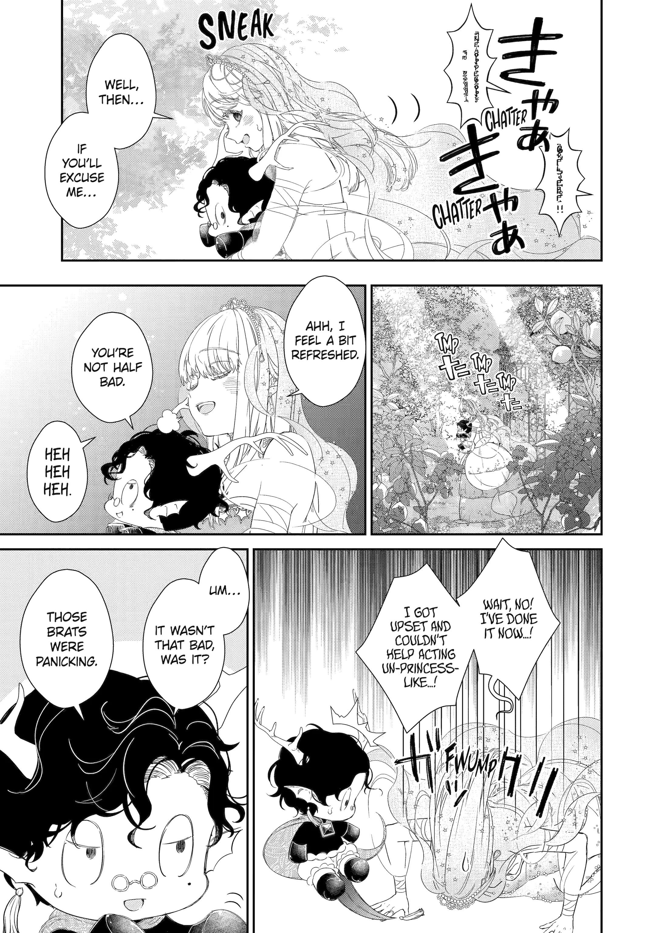 The Newbie Princess Doesn't Want a Game Over! Survive Through the Power of Simping Chapter 4.3 - page 3