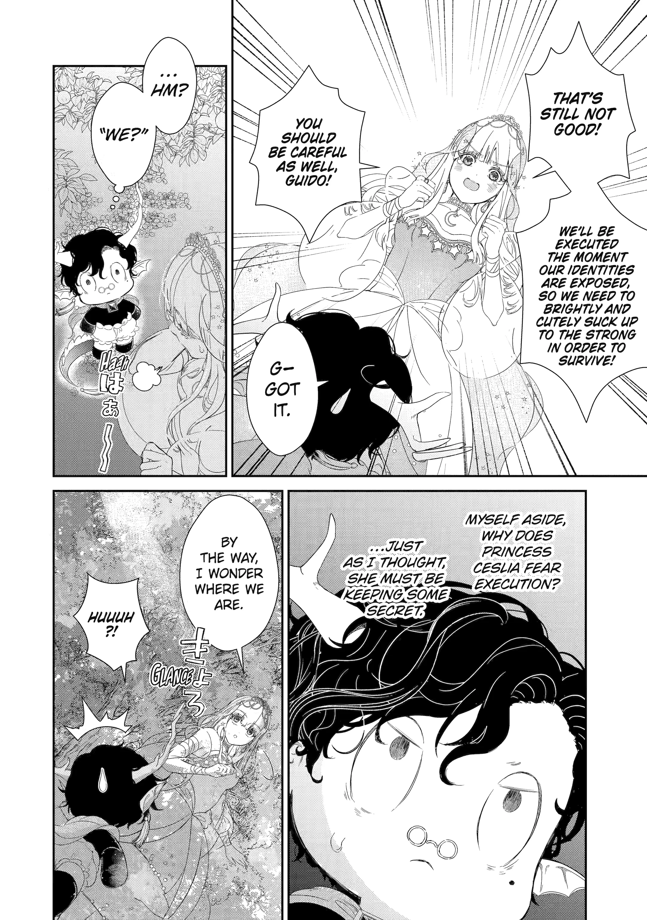 The Newbie Princess Doesn't Want a Game Over! Survive Through the Power of Simping Chapter 4.3 - page 4