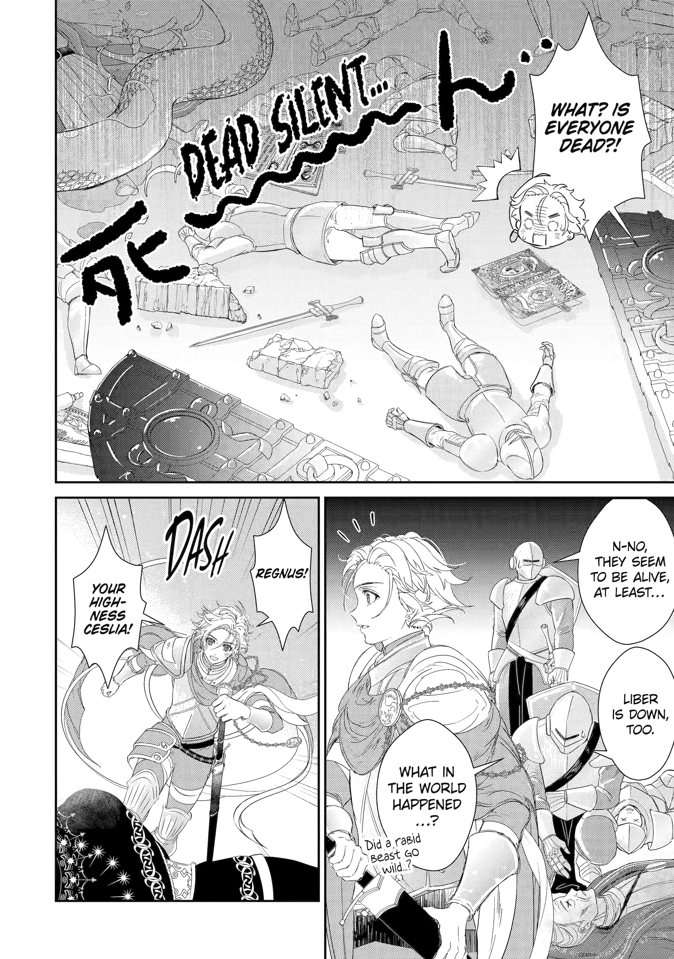 The Newbie Princess Doesn't Want a Game Over! Survive Through the Power of Simping Chapter 6.5 - page 9