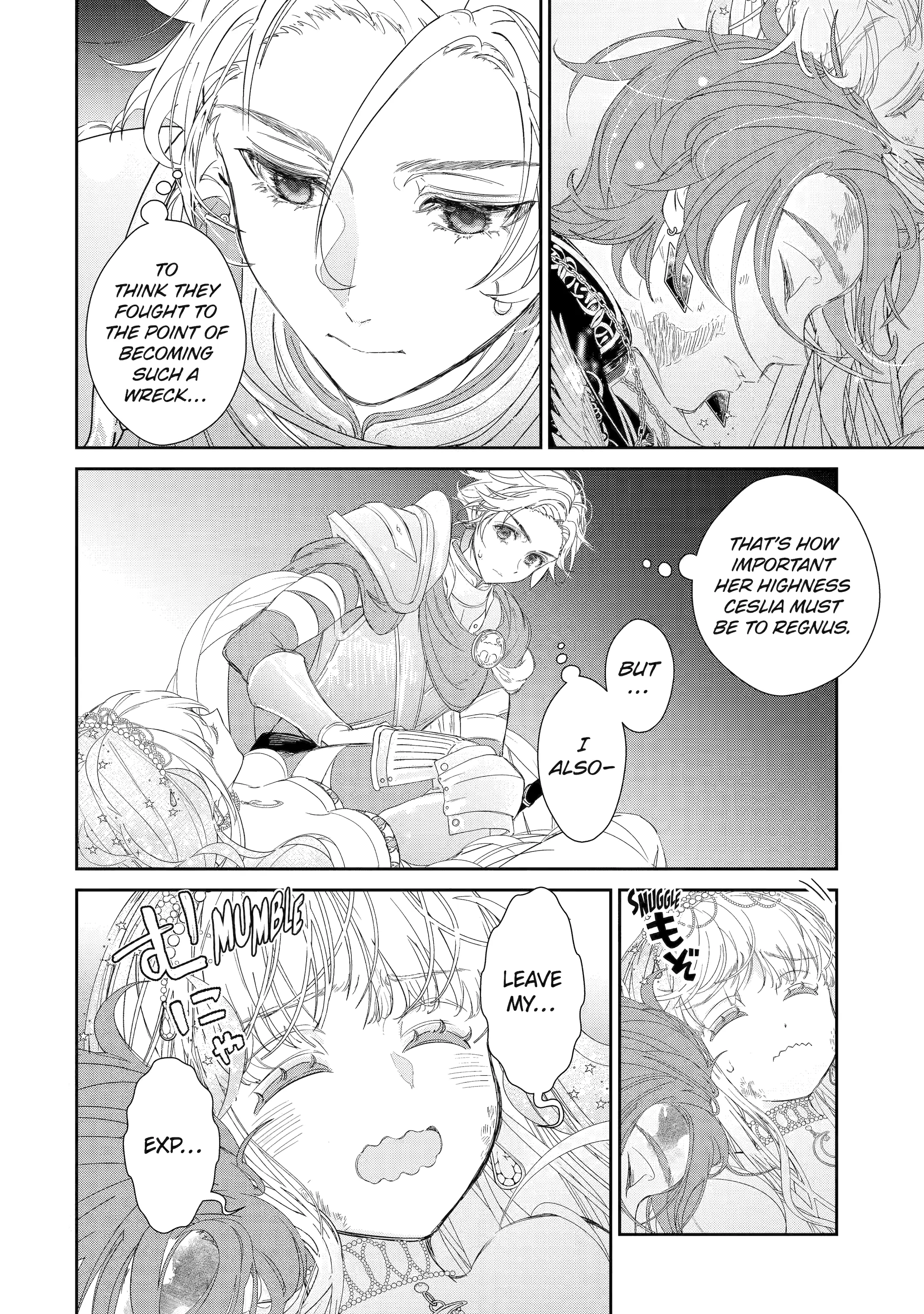 The Newbie Princess Doesn't Want a Game Over! Survive Through the Power of Simping Chapter 6.5 - page 11