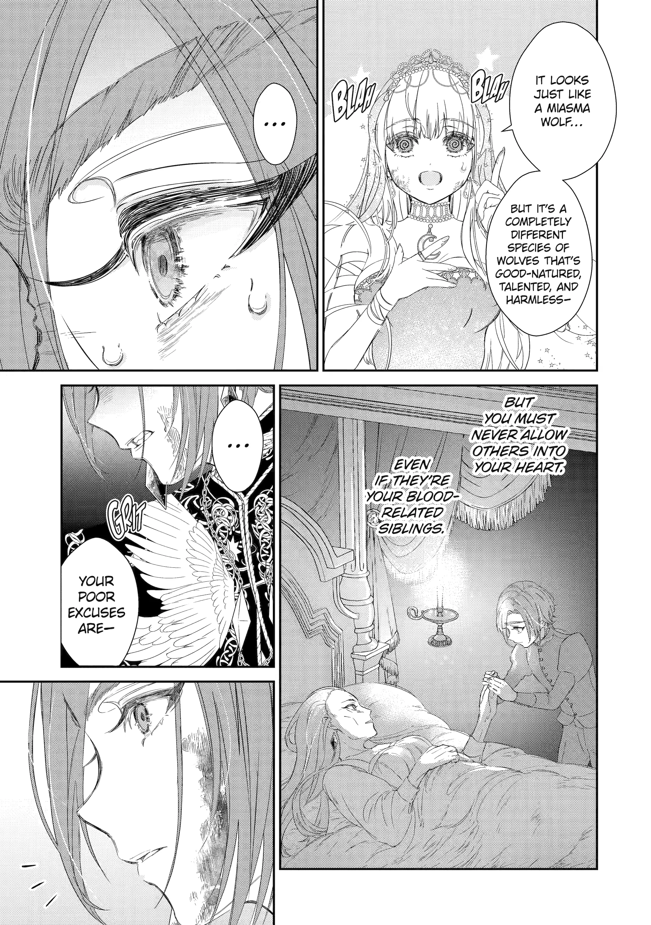 The Newbie Princess Doesn't Want a Game Over! Survive Through the Power of Simping Chapter 6.5 - page 2
