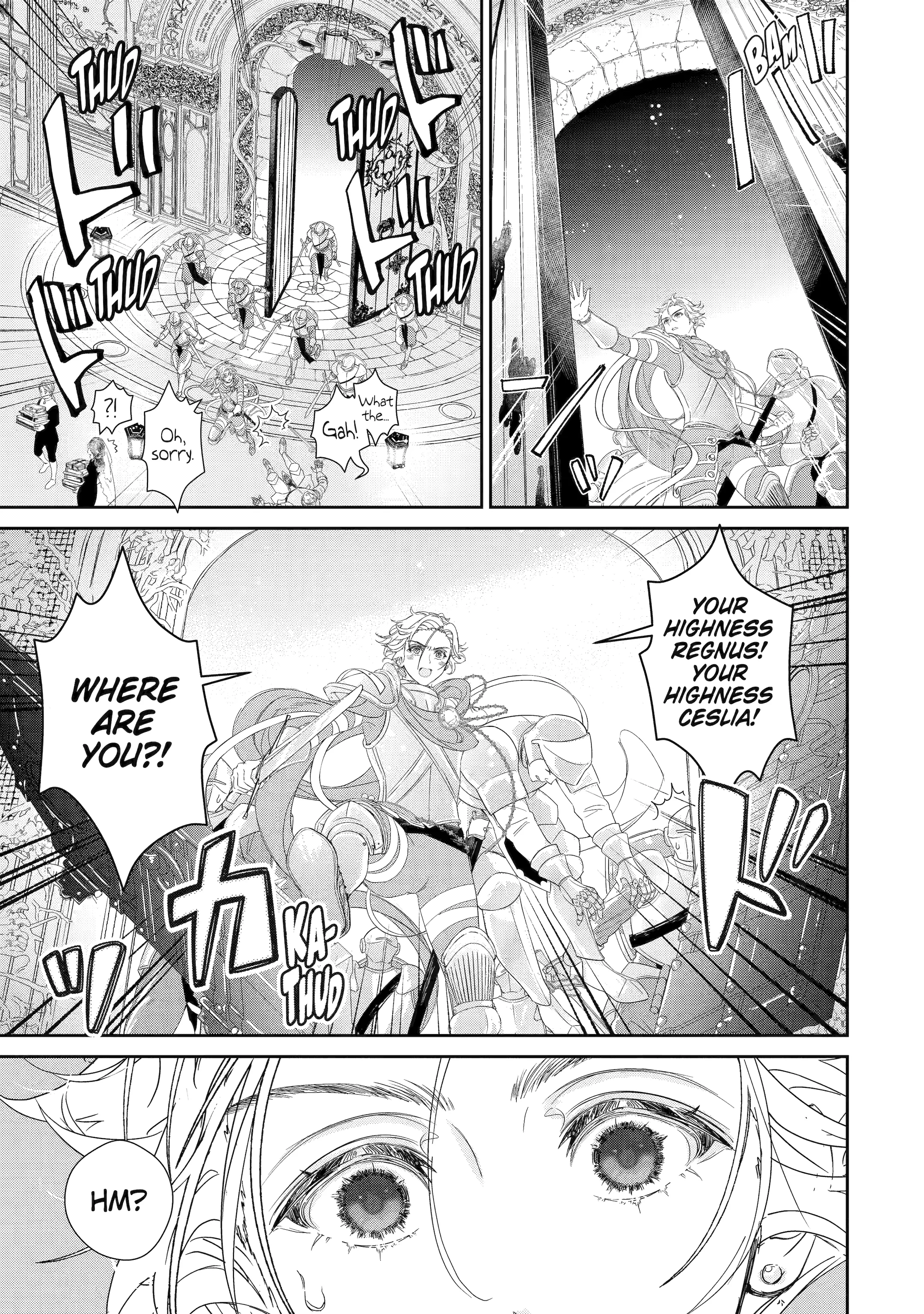 The Newbie Princess Doesn't Want a Game Over! Survive Through the Power of Simping Chapter 6.5 - page 8