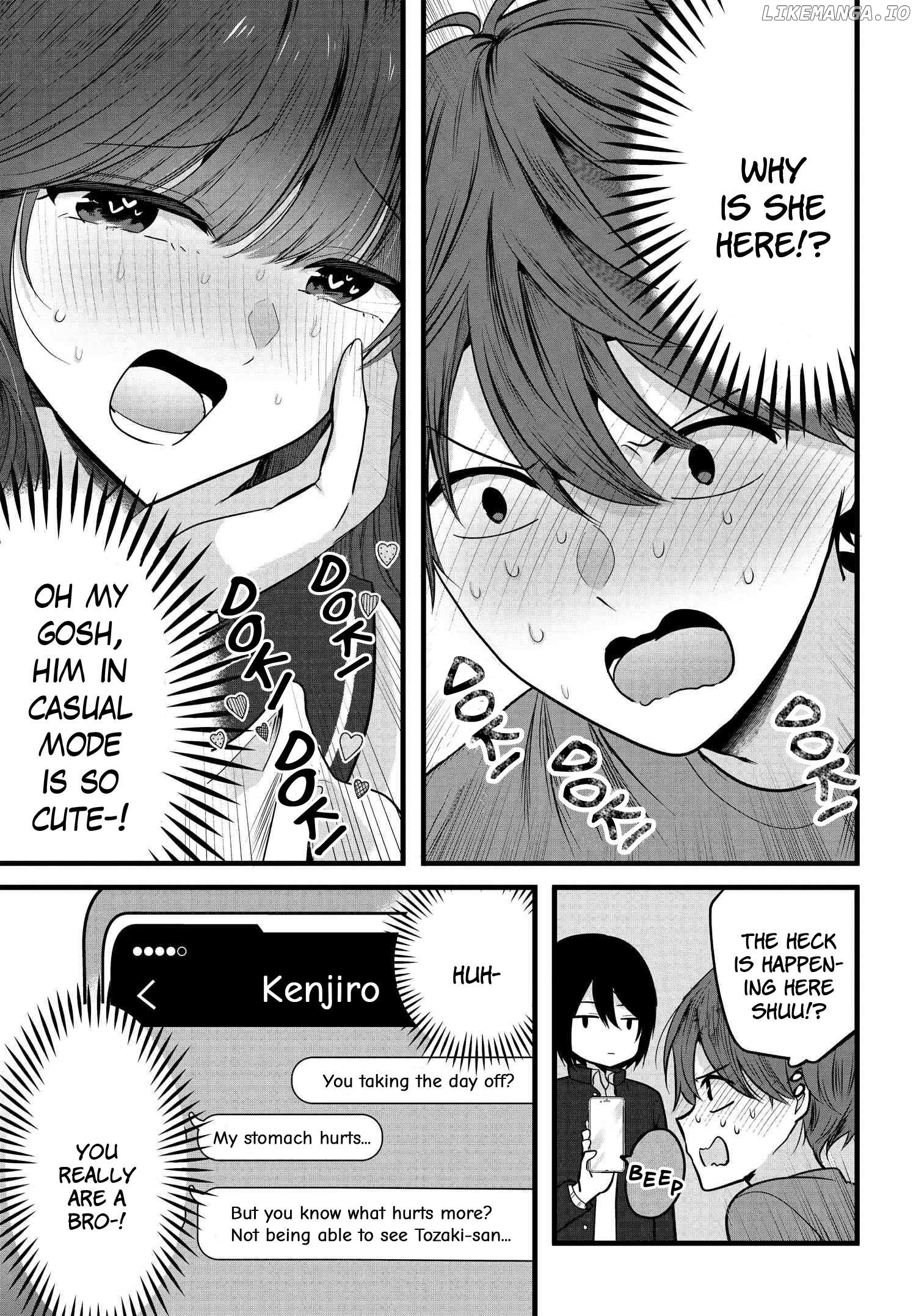 Tozaki-san wa Boku ni Dake Tsumetai Chapter 4 - page 7