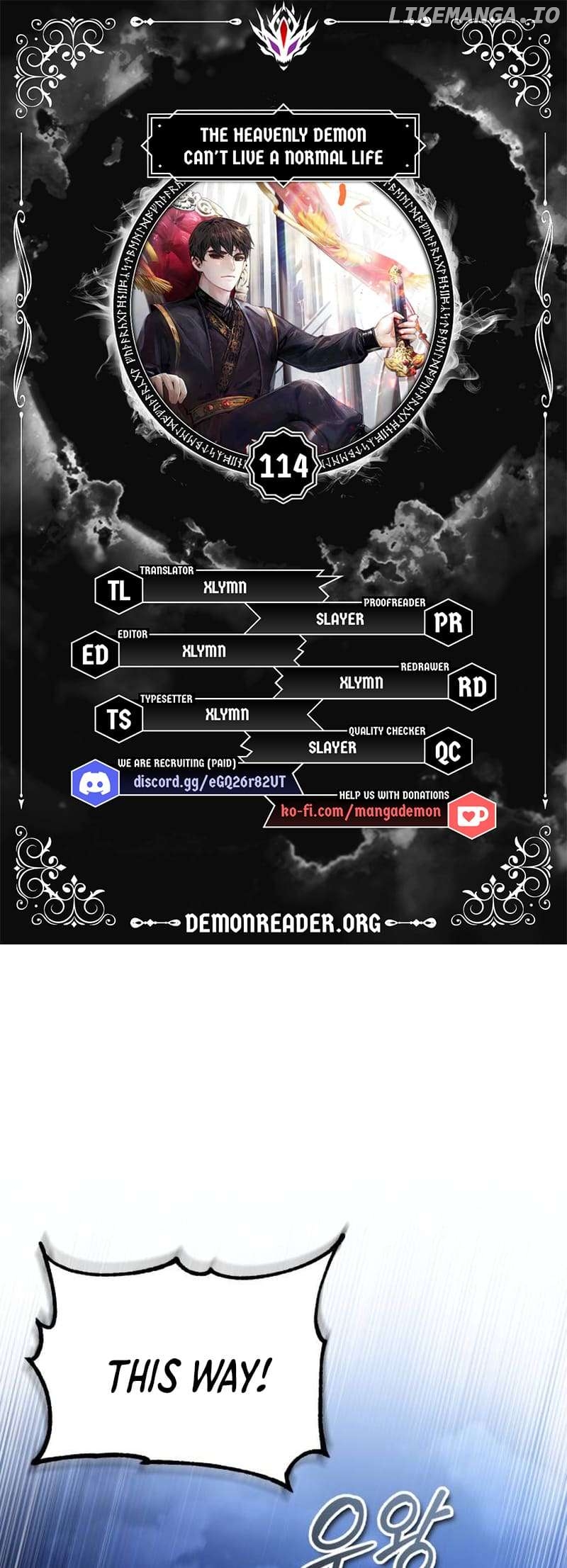 The Heavenly Demon Can’t Live a Normal Life Chapter 114 - page 1