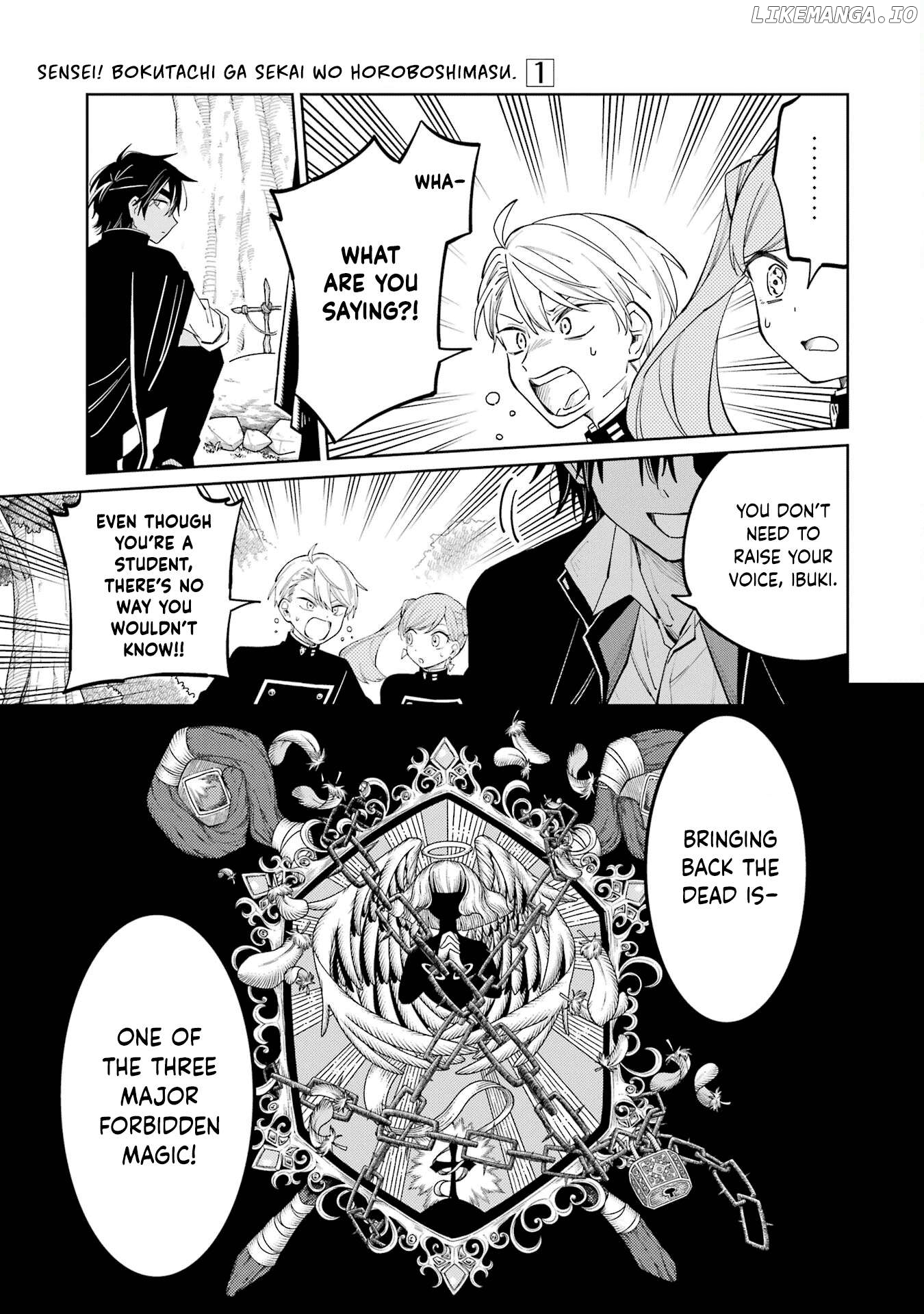 Sensei! Bokutachi ga Sekai wo Horoboshimasu. Chapter 3 - page 41
