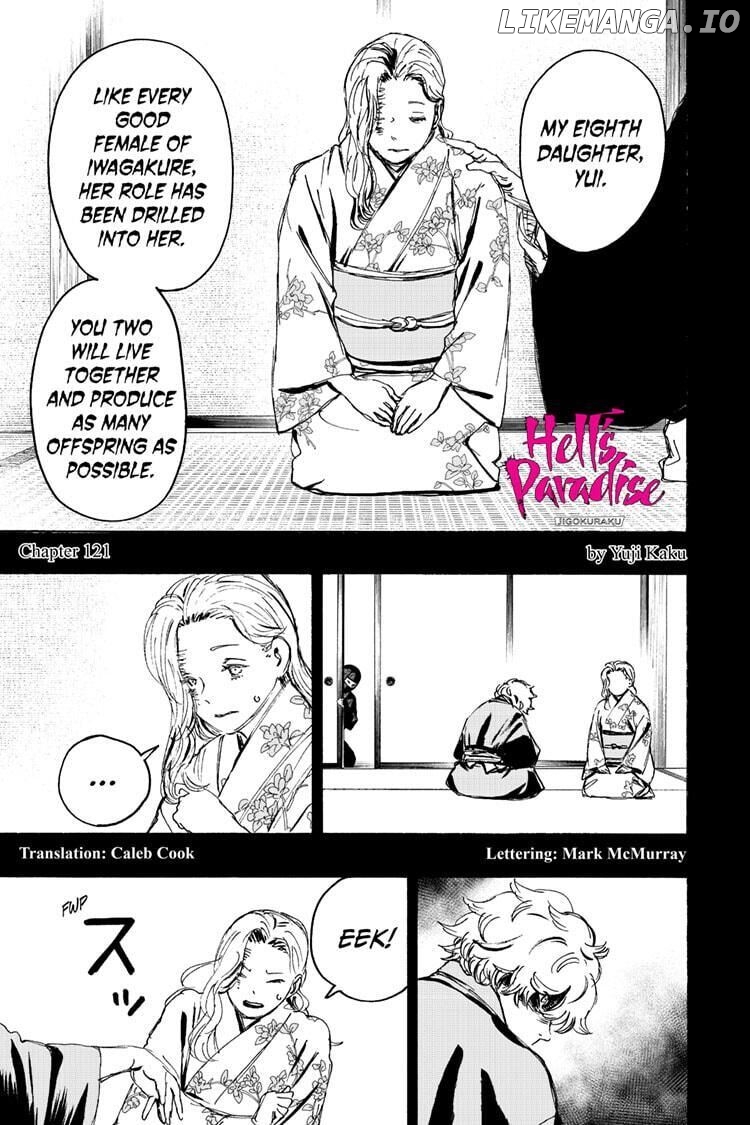 Jigokuraku (Kaku Yuuji) chapter 121 - page 1