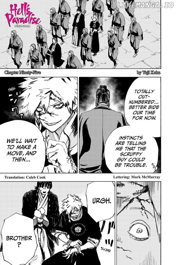Jigokuraku (Kaku Yuuji) chapter 95 - page 1