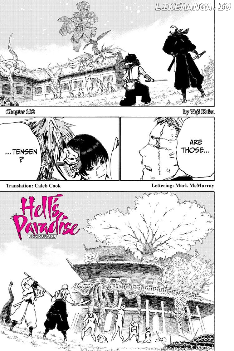 Jigokuraku (Kaku Yuuji) chapter 102 - page 1