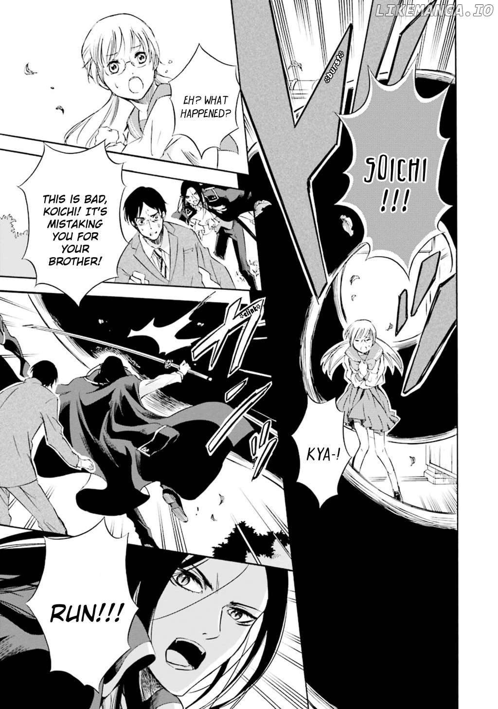 Kami To Yobareta Kyuuketsuki chapter 14 - page 24