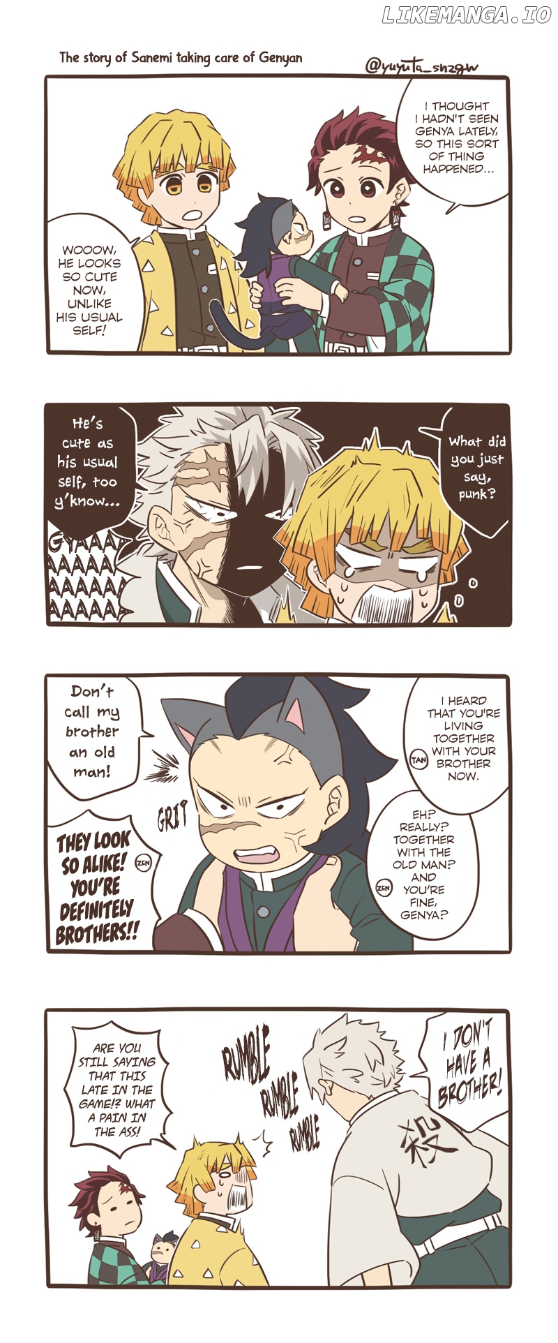 Kimetsu No Yaiba - Genya Doujins chapter 11 - page 10