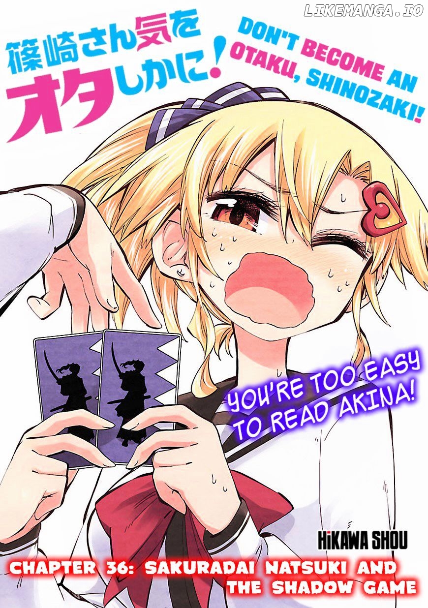 Shinozaki-San Ki O Ota Shika Ni! chapter 36 - page 2