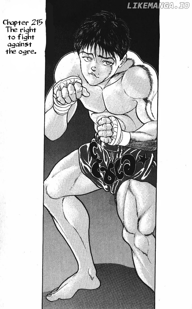Grappler Baki chapter 215 - page 1