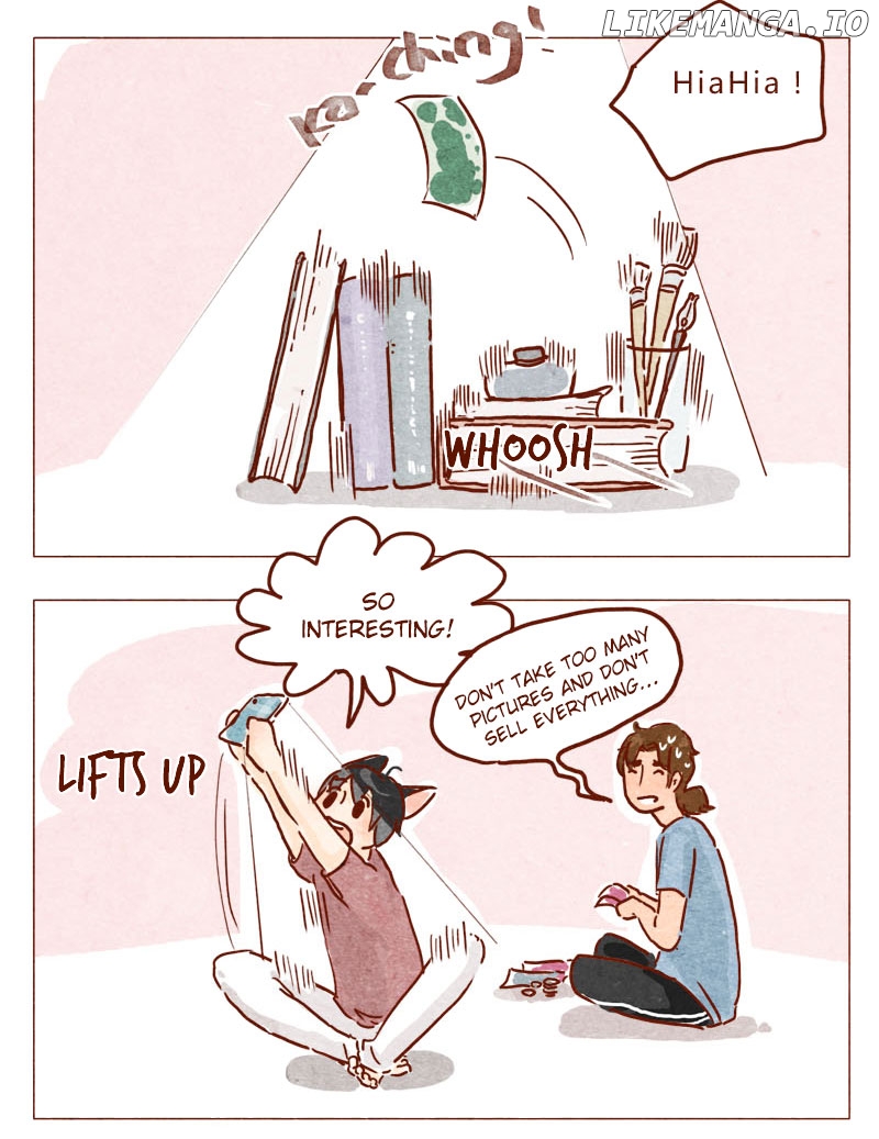 Hey, Your Cat Ears Are Showing! chapter 37.5 - page 5
