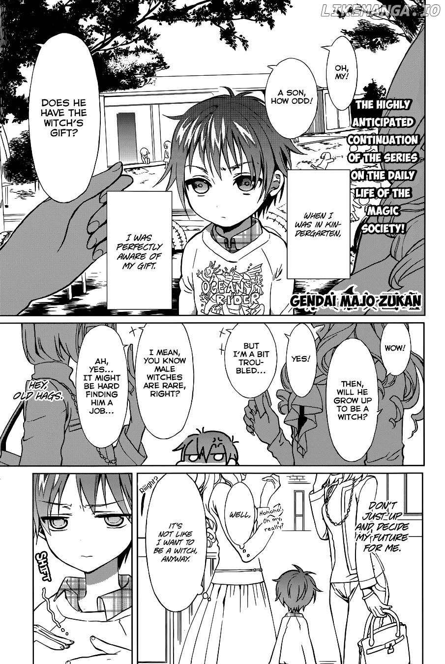 Gendai Majo Zukan chapter 2 - page 2