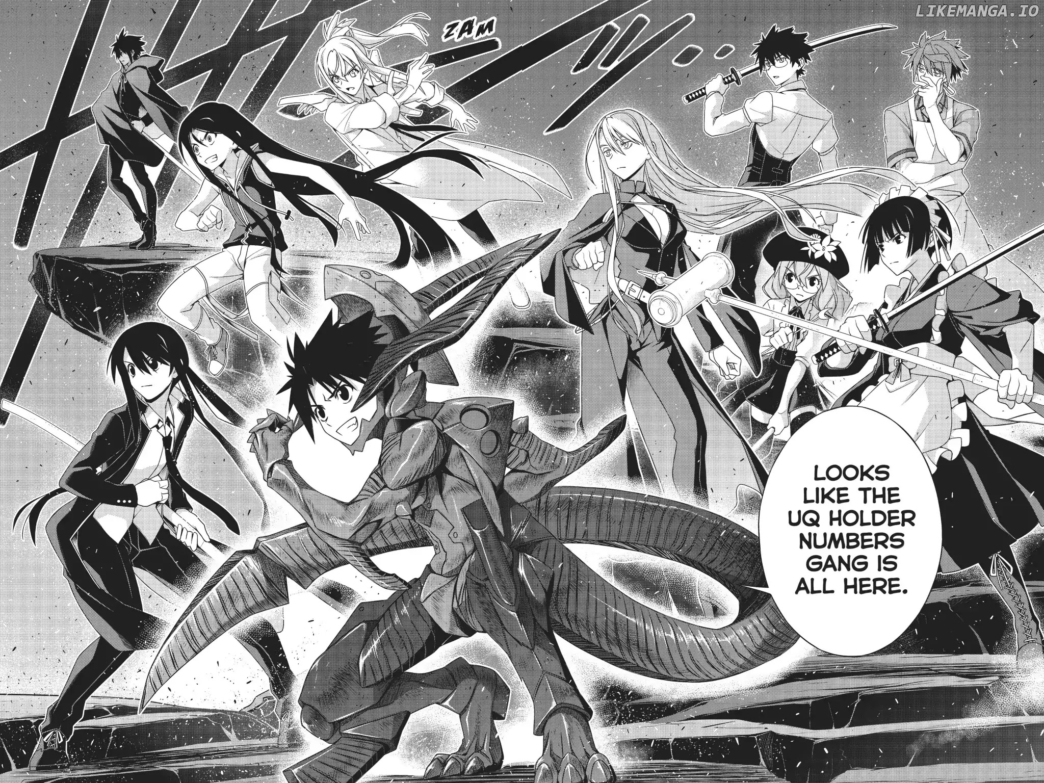 UQ Holder! chapter 164 - page 34