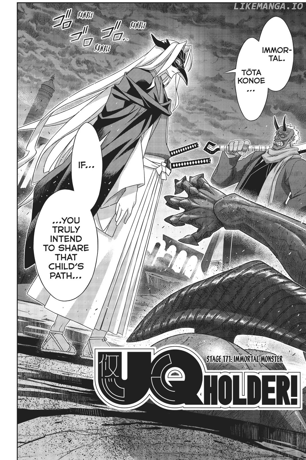 UQ Holder! chapter 171 - page 3