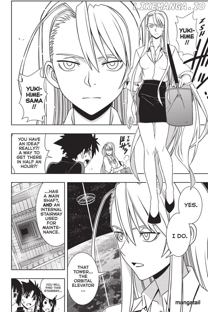 UQ Holder! chapter 143 - page 15