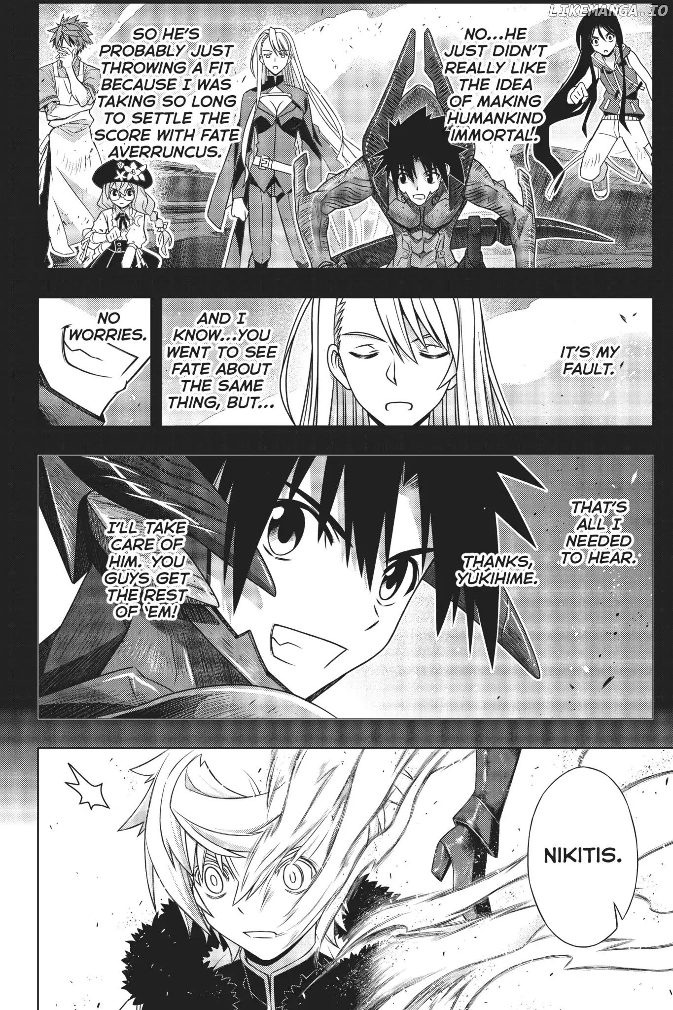 UQ Holder! chapter 165 - page 17