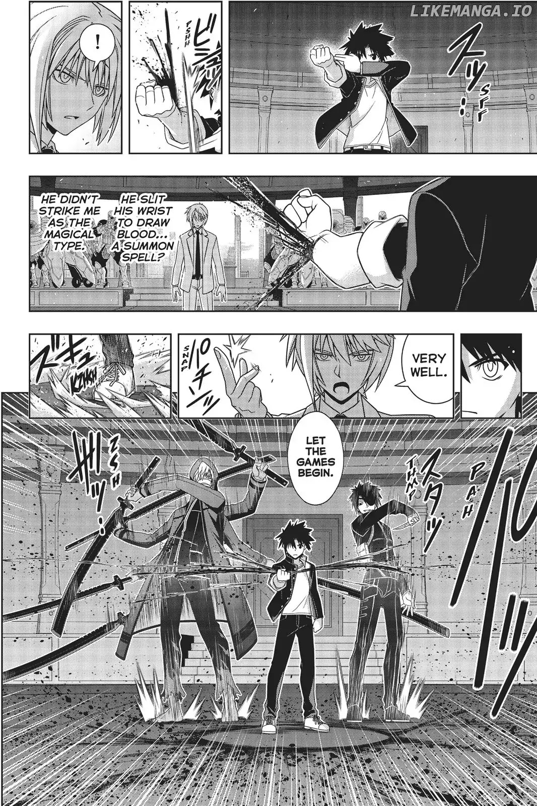 UQ Holder! chapter 157 - page 10