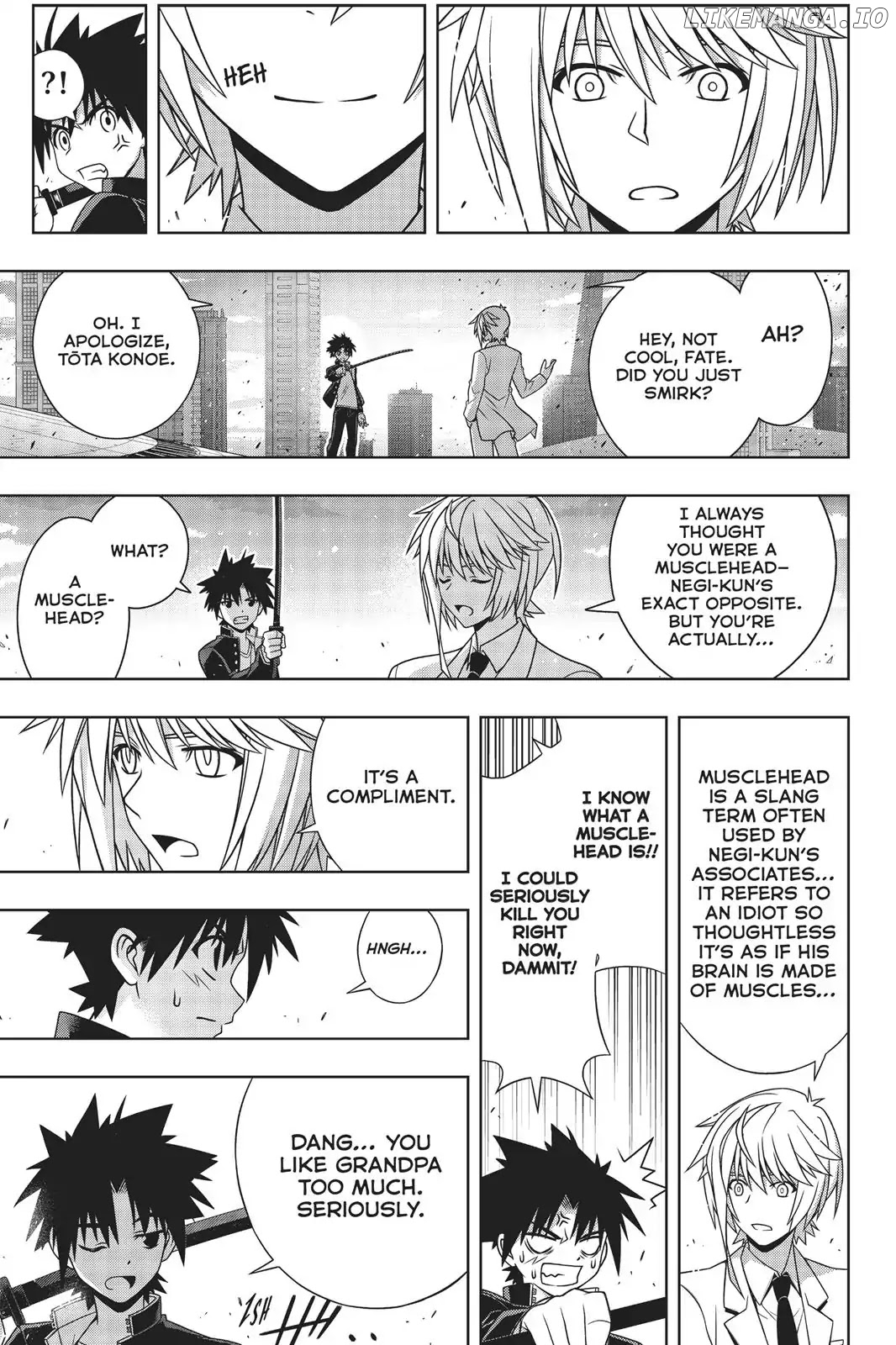 UQ Holder! chapter 157 - page 35
