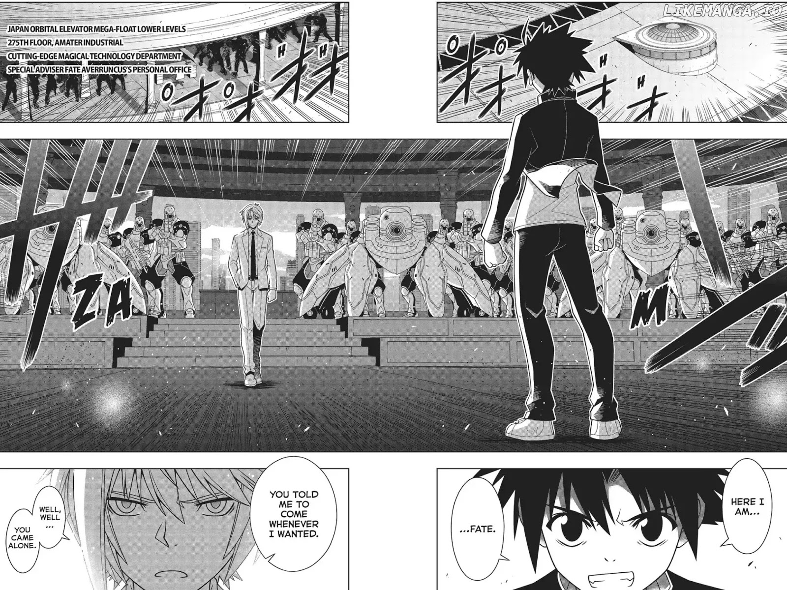 UQ Holder! chapter 157 - page 5