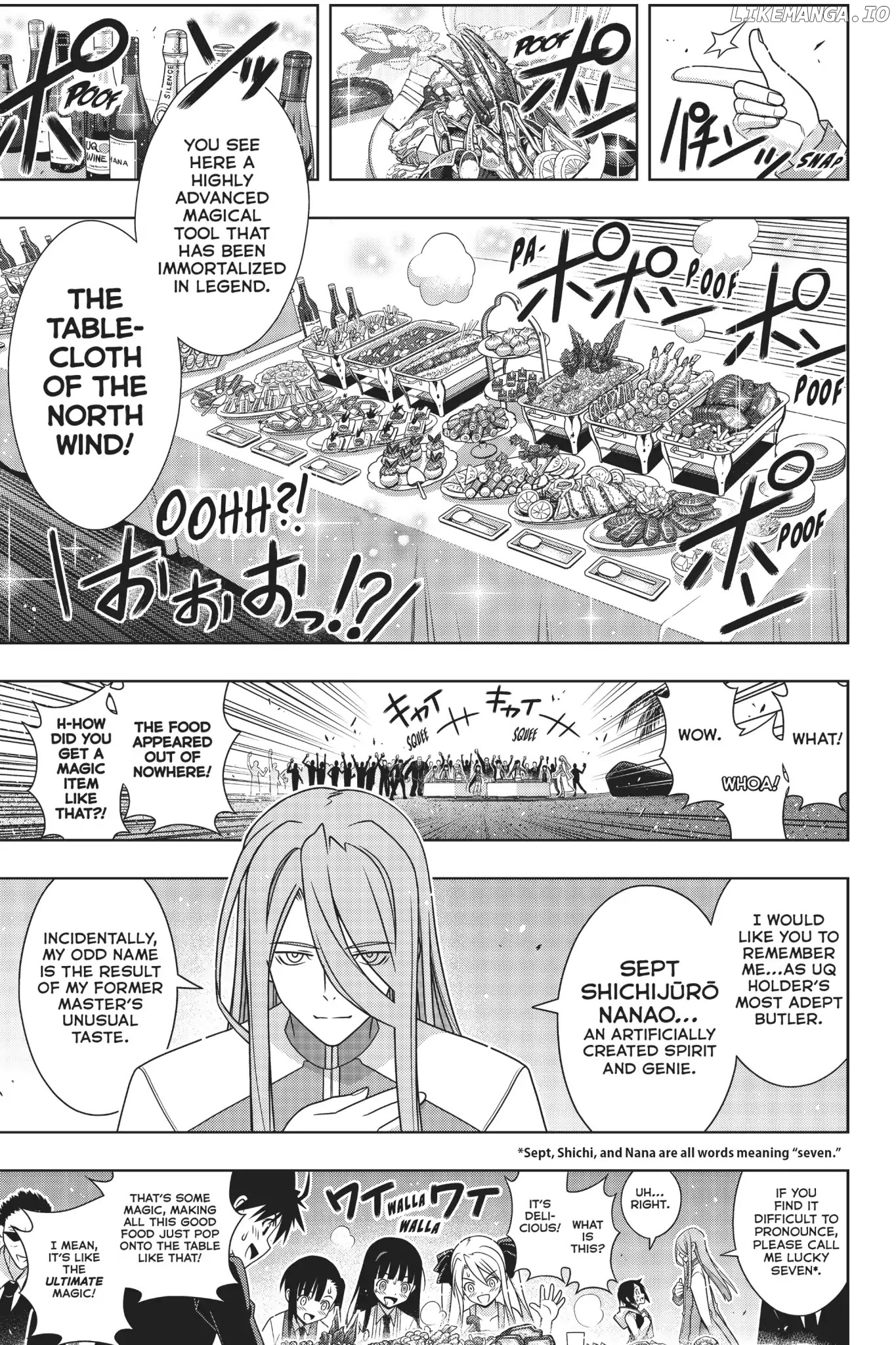 UQ Holder! chapter 166 - page 11