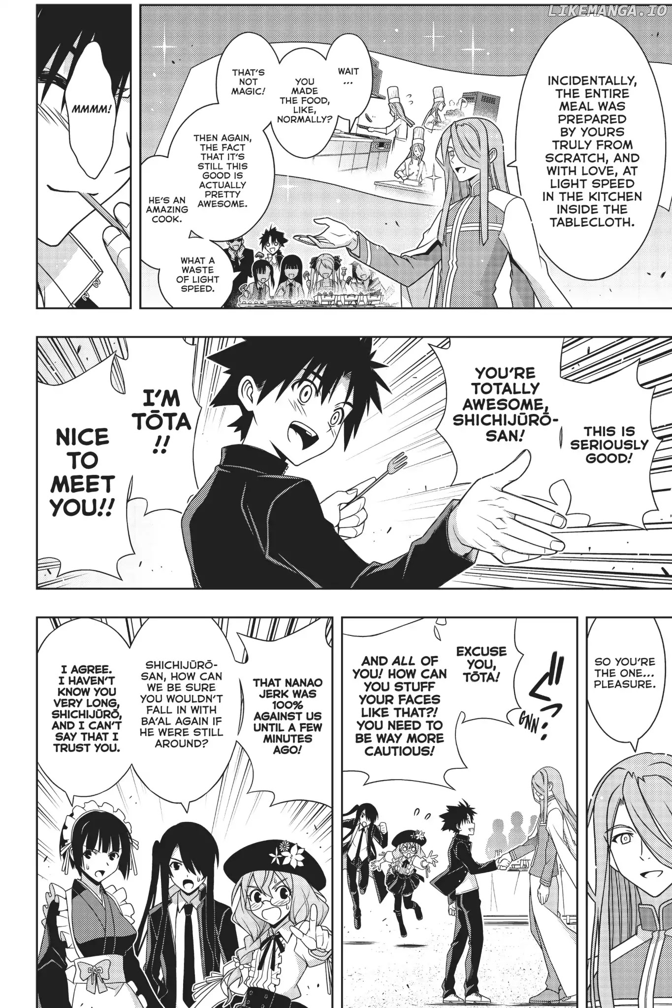 UQ Holder! chapter 166 - page 12