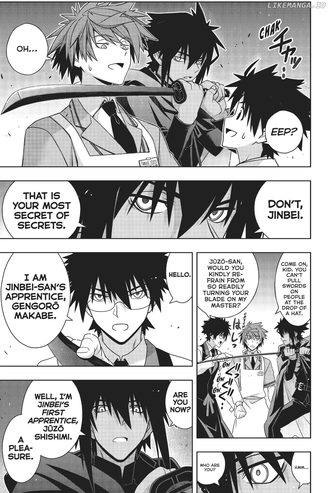UQ Holder! chapter 166 - page 27