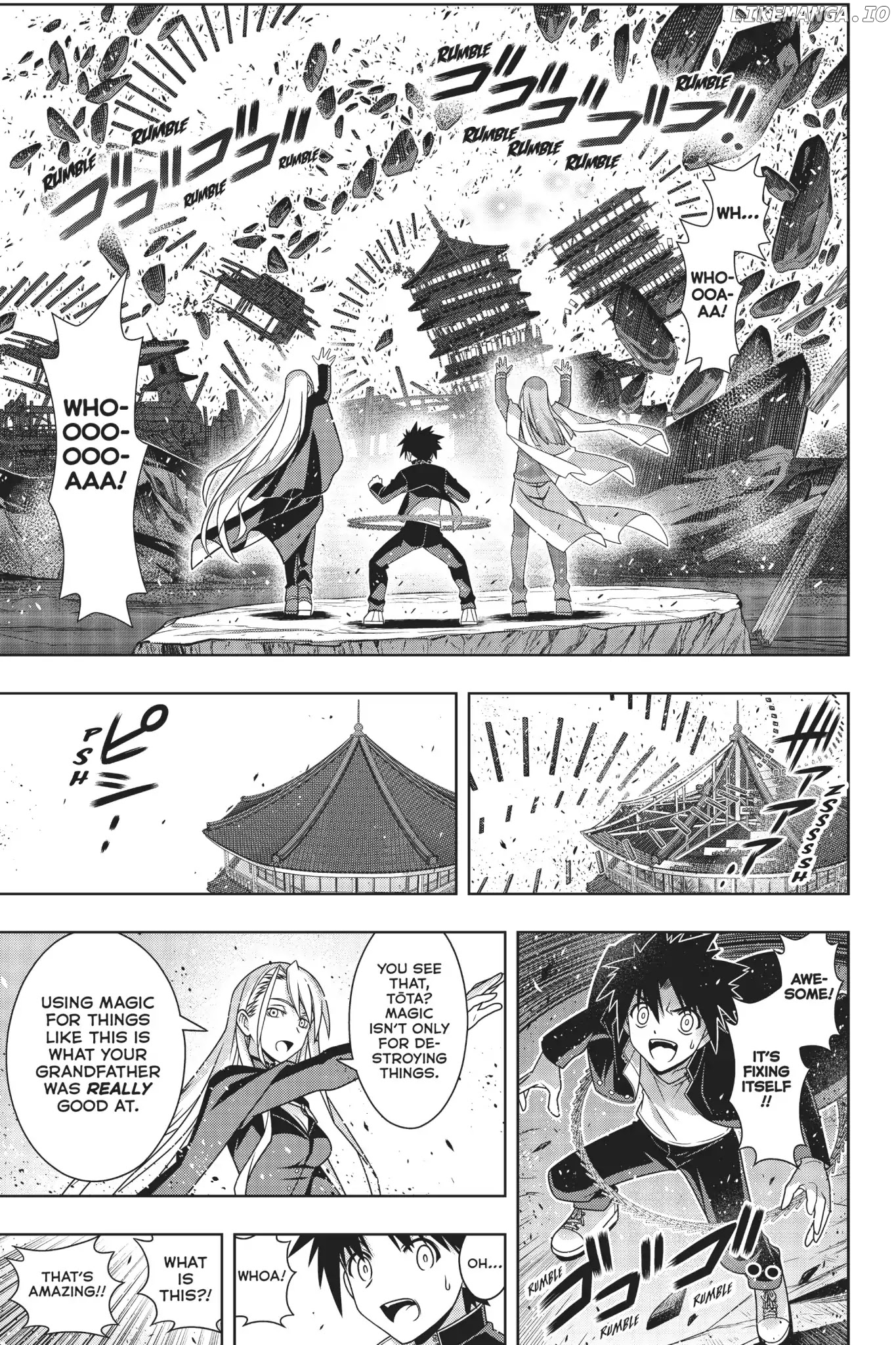 UQ Holder! chapter 166 - page 6