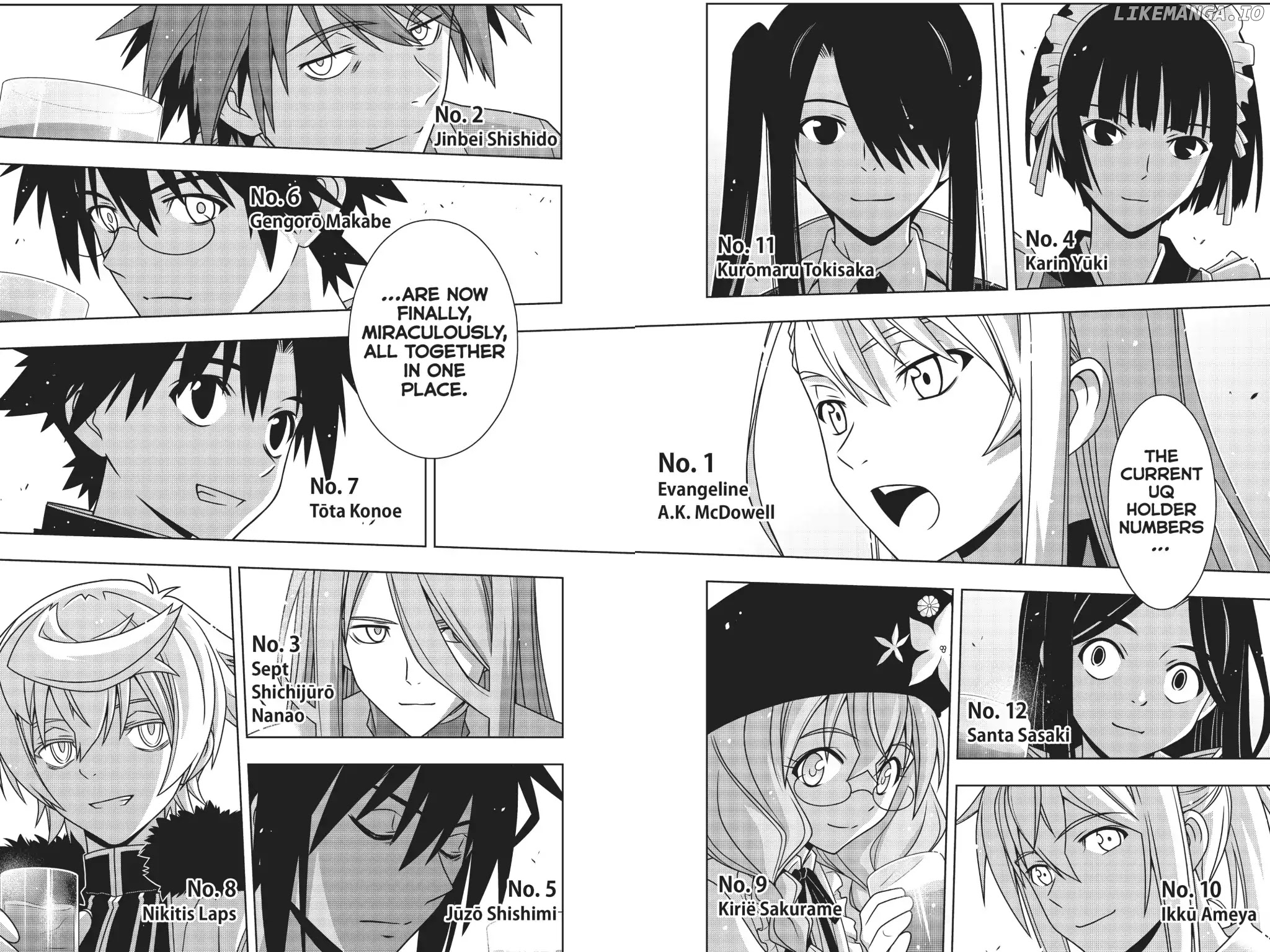 UQ Holder! chapter 166 - page 9
