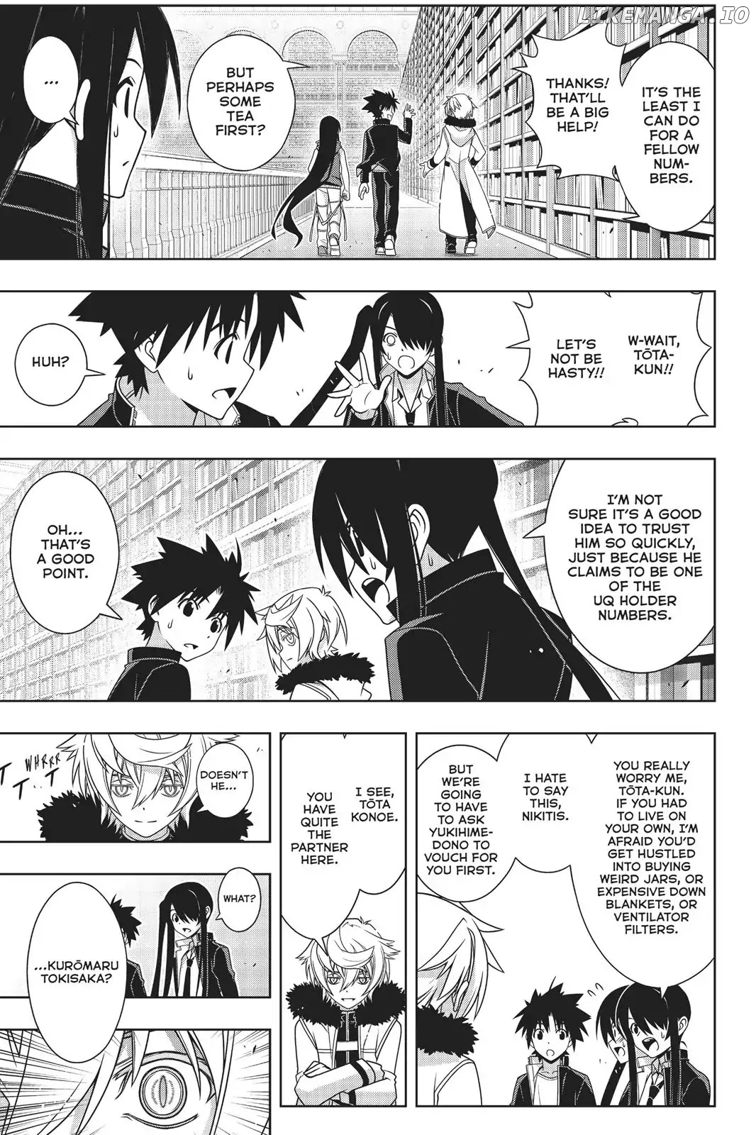 UQ Holder! chapter 158 - page 22
