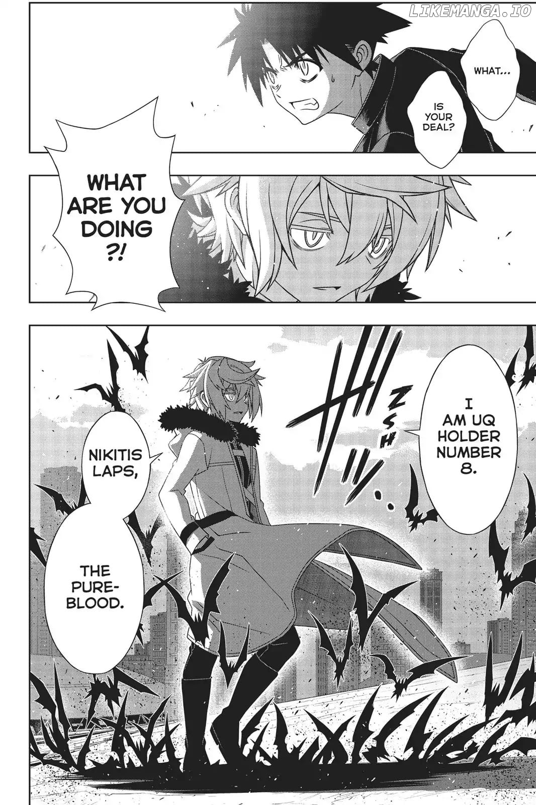 UQ Holder! chapter 158 - page 3