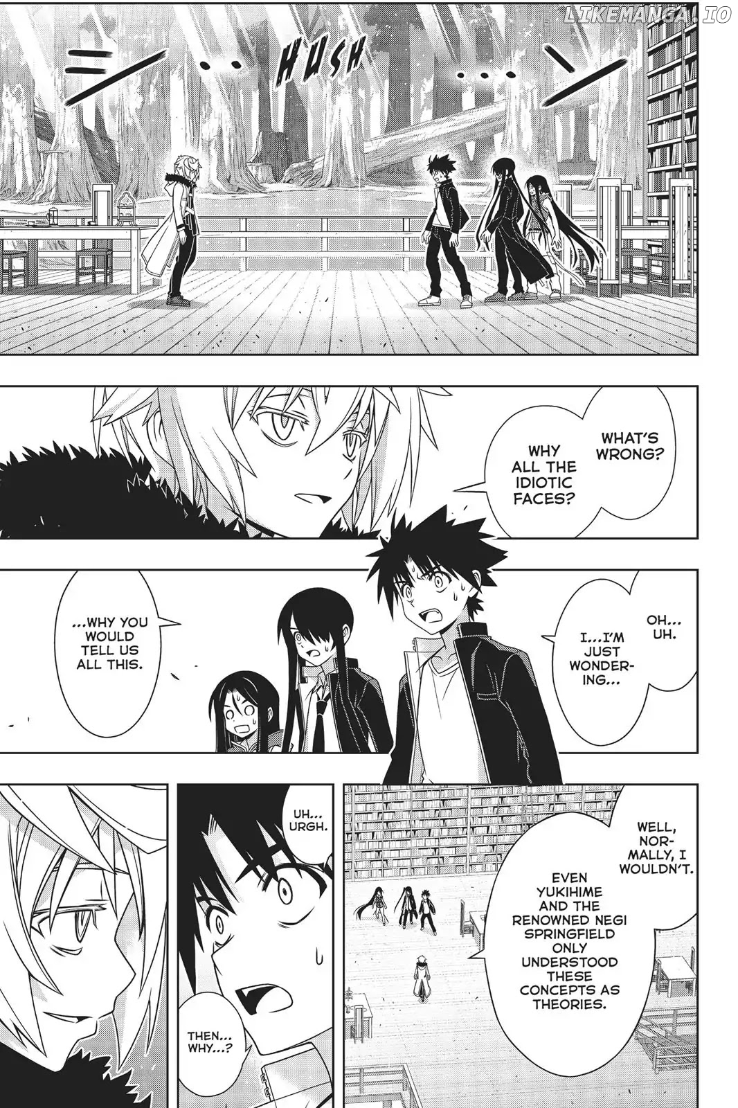 UQ Holder! chapter 158 - page 34