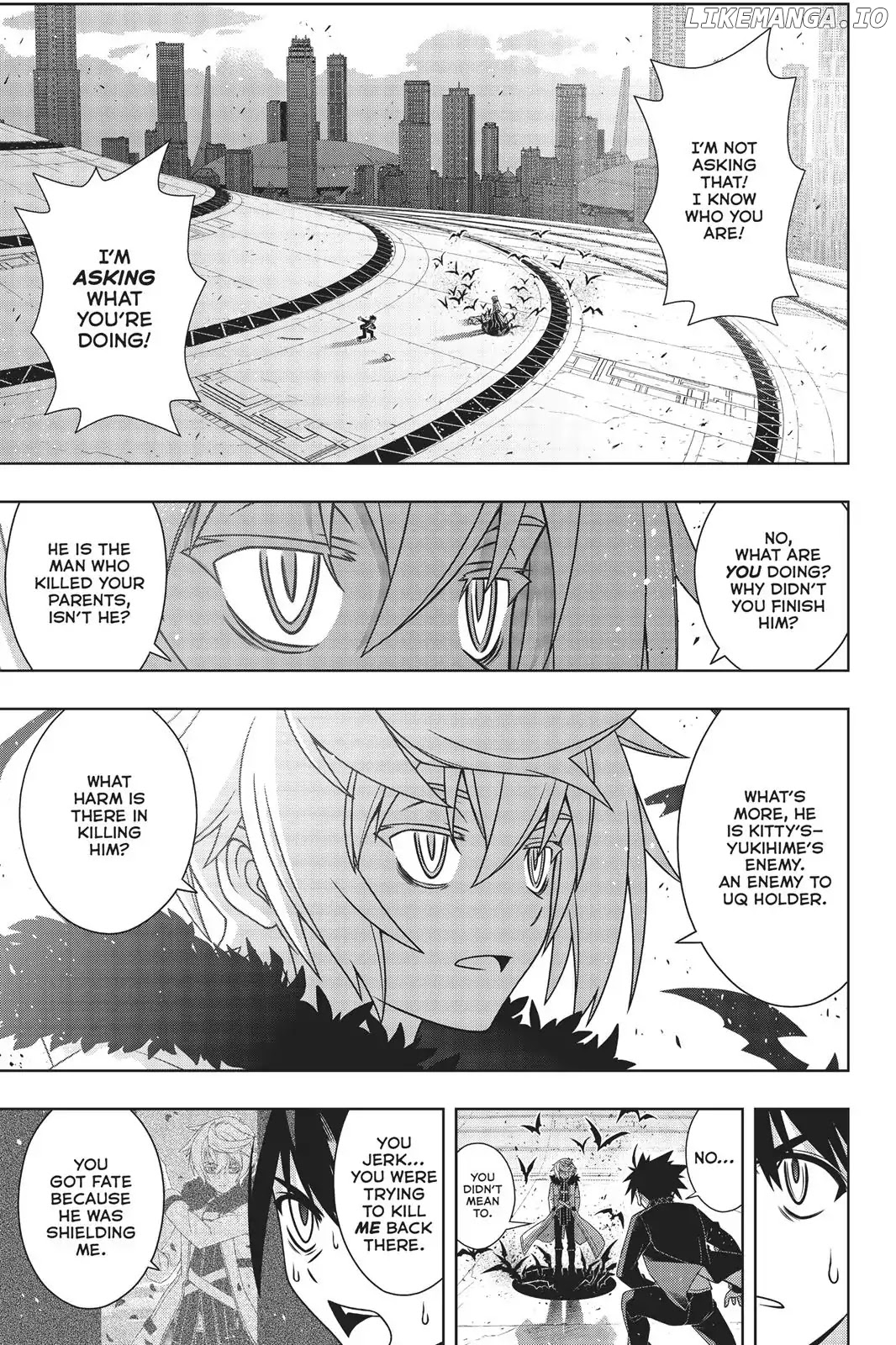 UQ Holder! chapter 158 - page 4