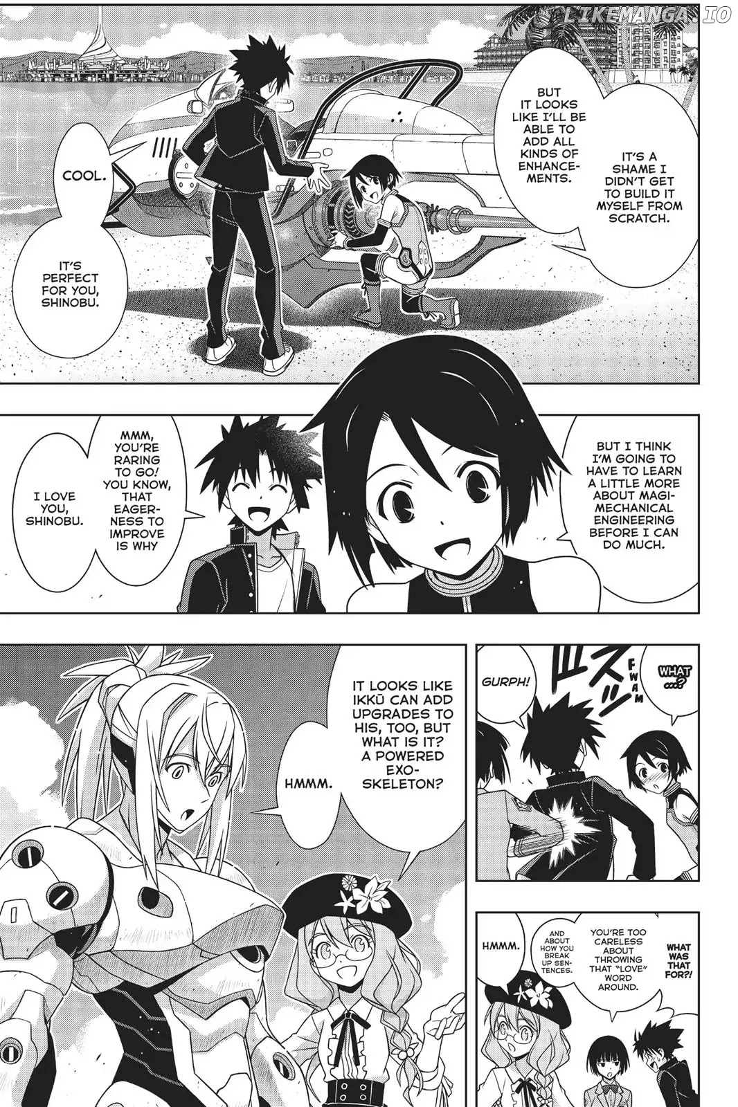 UQ Holder! chapter 158 - page 7