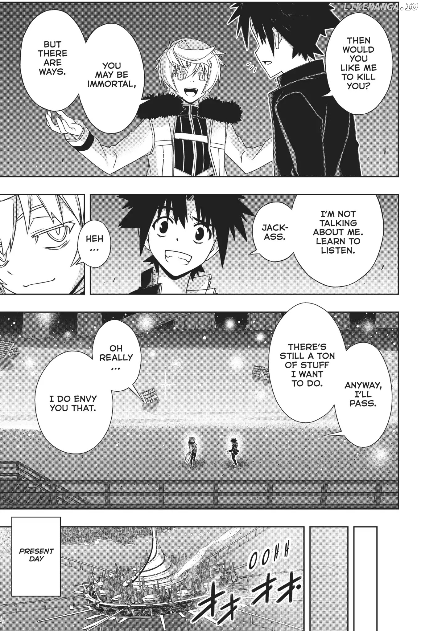 UQ Holder! chapter 159 - page 36