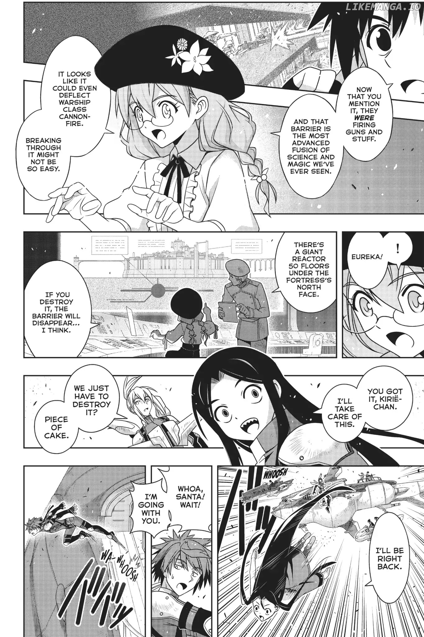 UQ Holder! chapter 167 - page 12