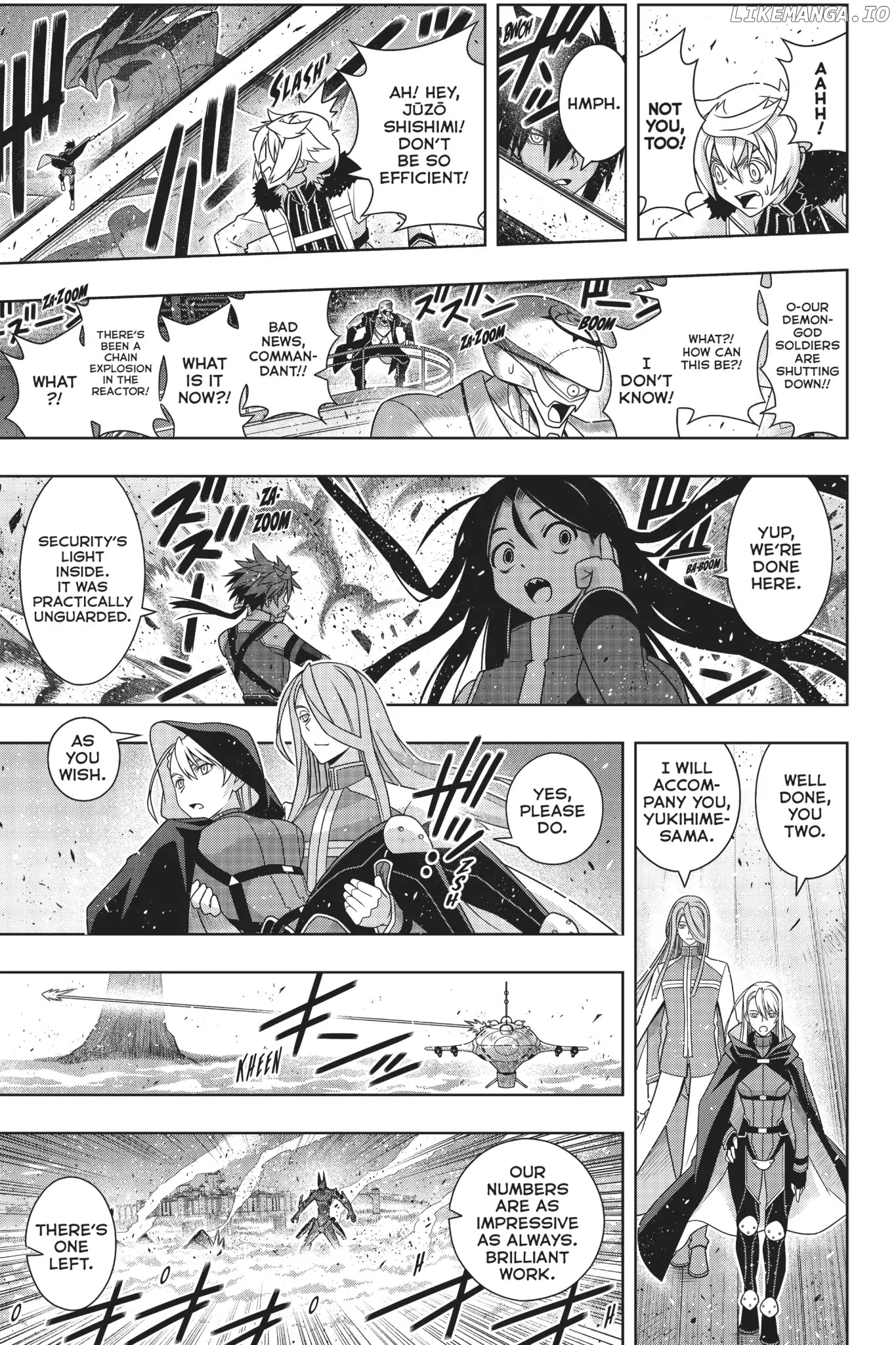 UQ Holder! chapter 167 - page 22