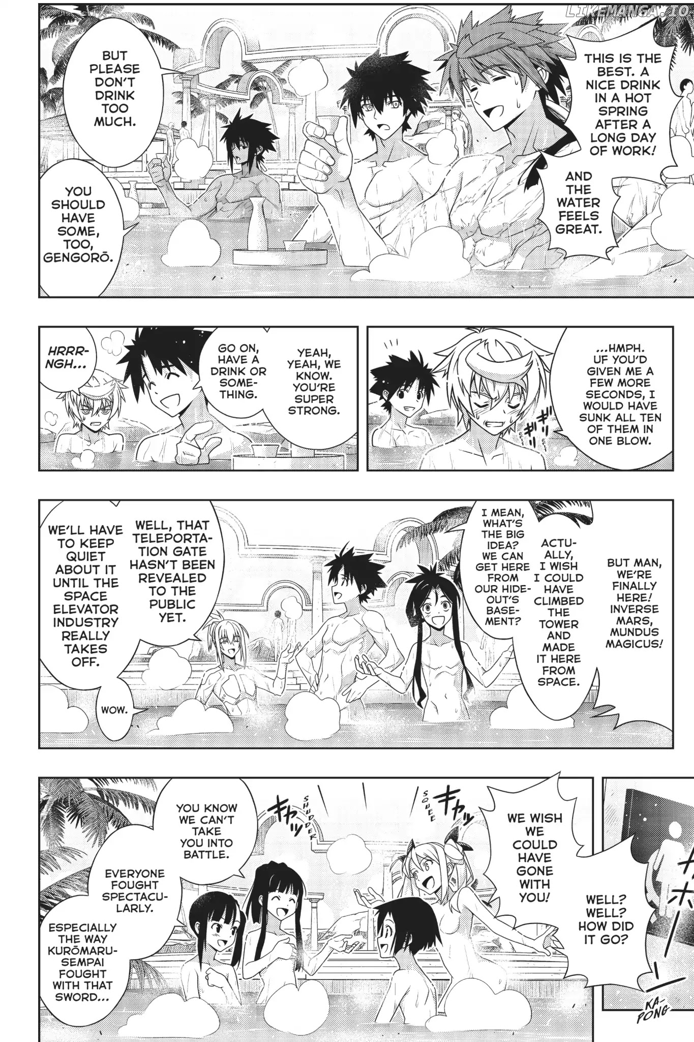 UQ Holder! chapter 167 - page 28