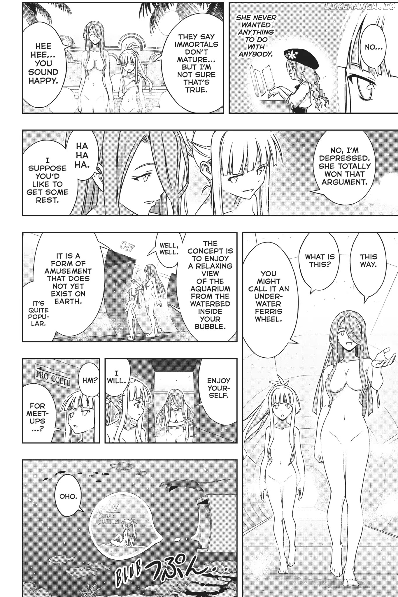 UQ Holder! chapter 167 - page 36