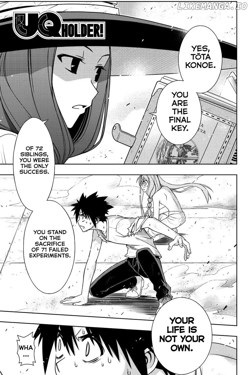 UQ Holder! chapter 128 - page 1
