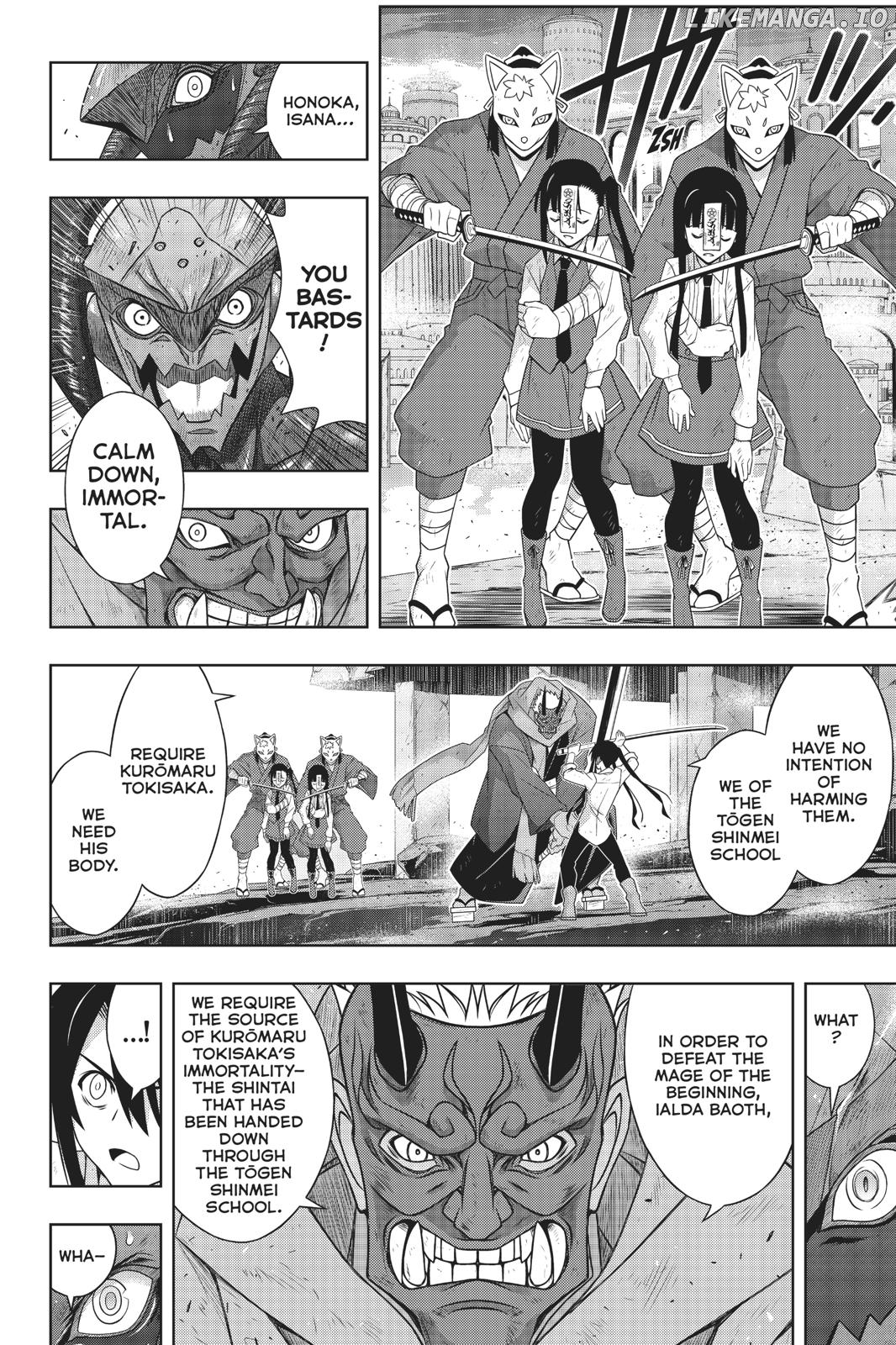 UQ Holder! chapter 170 - page 34
